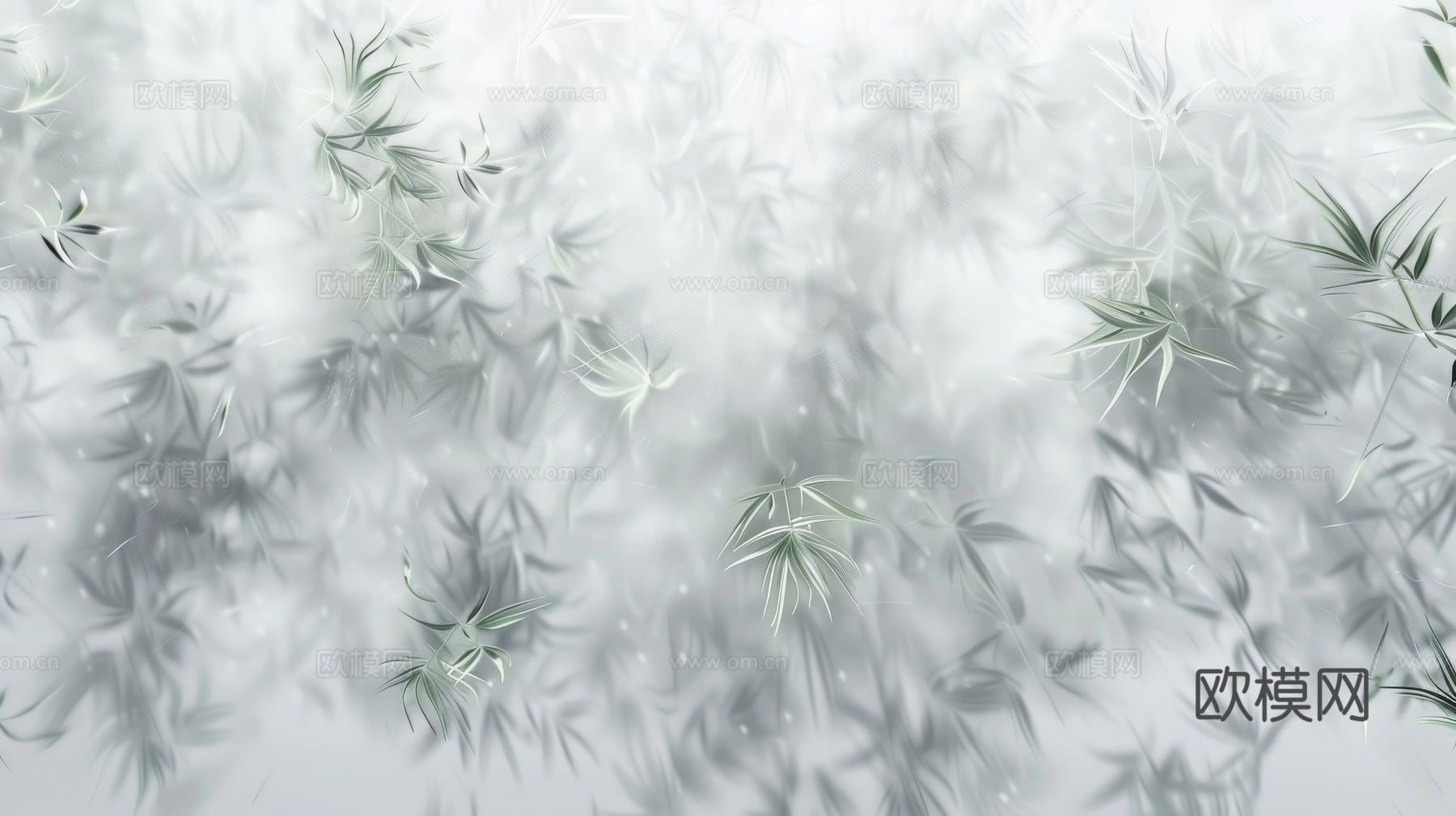 夹丝艺术玻璃幕墙隔断下载（渲染图8）