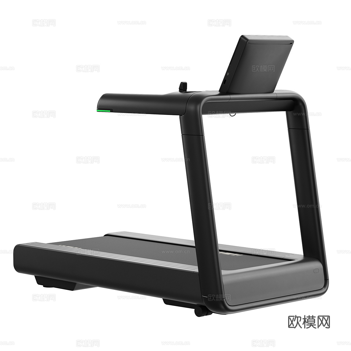 健身器材 跑步机3d模型