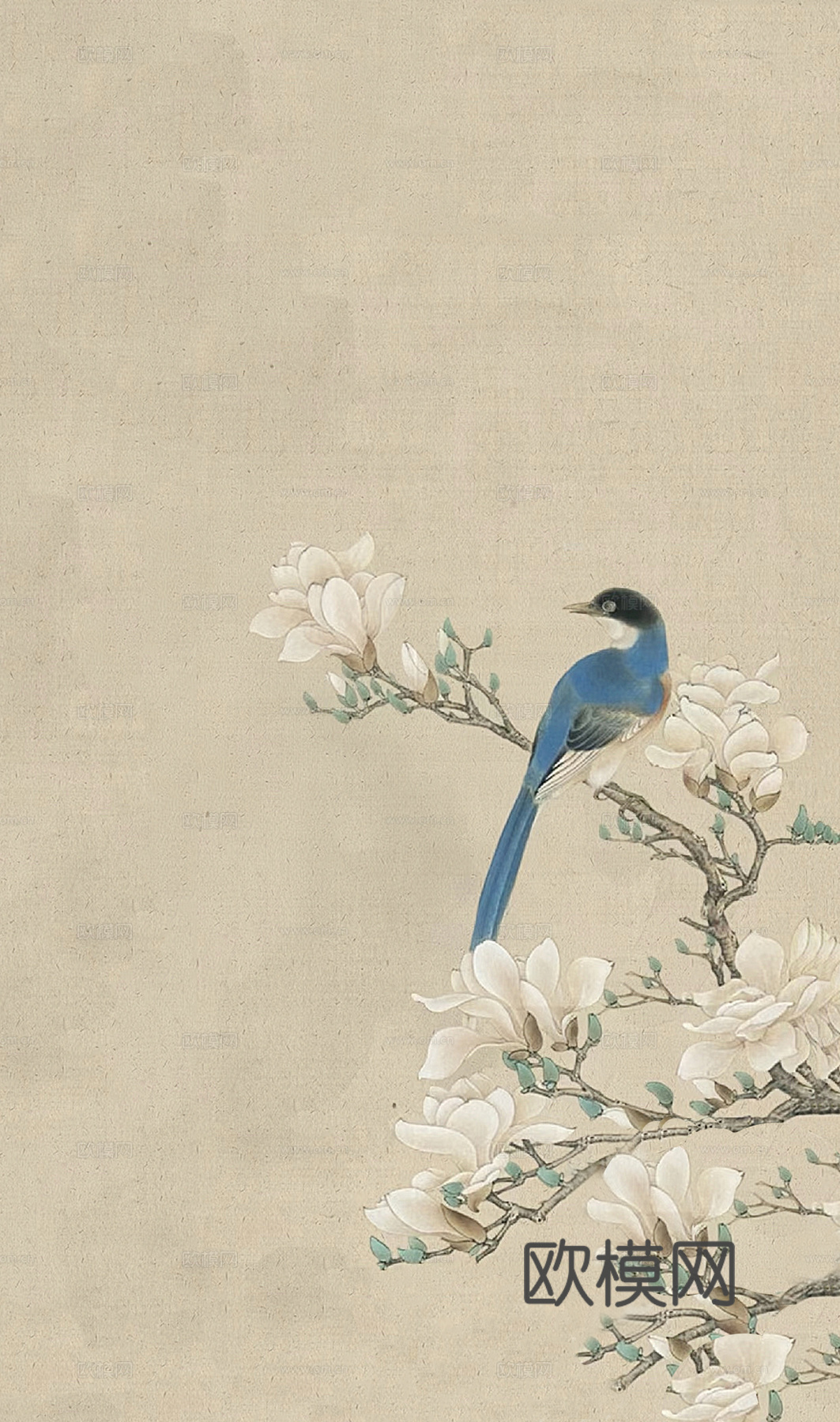 新中式花鸟挂画