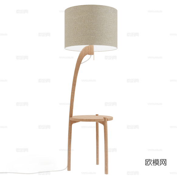 臺(tái)燈3d模型下載