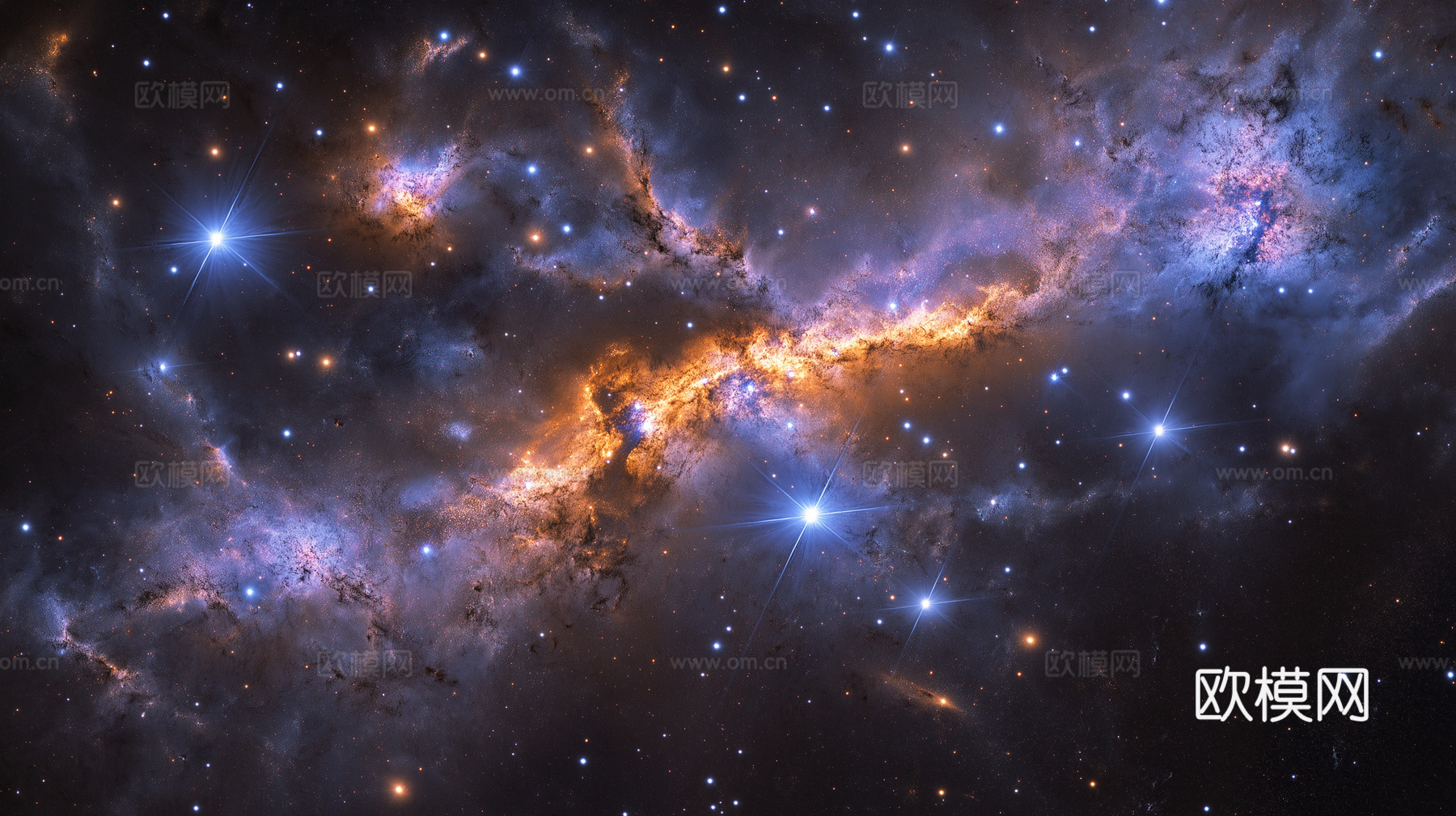 宇宙星空顶 银河系