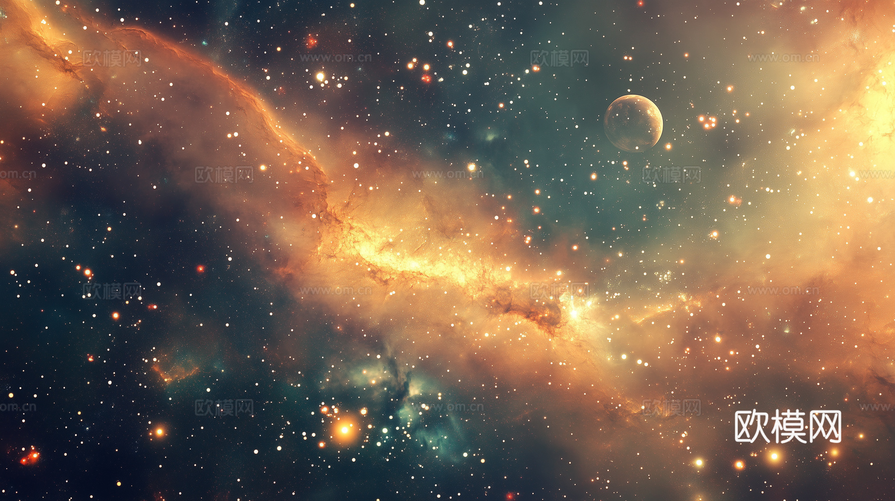 宇宙星空顶 银河系