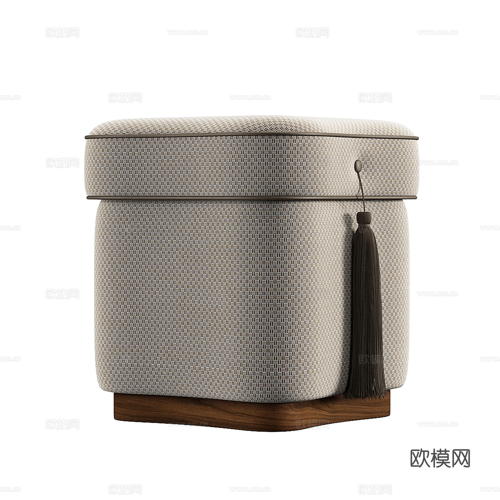 现代沙发凳 梳妆凳 矮凳su模型