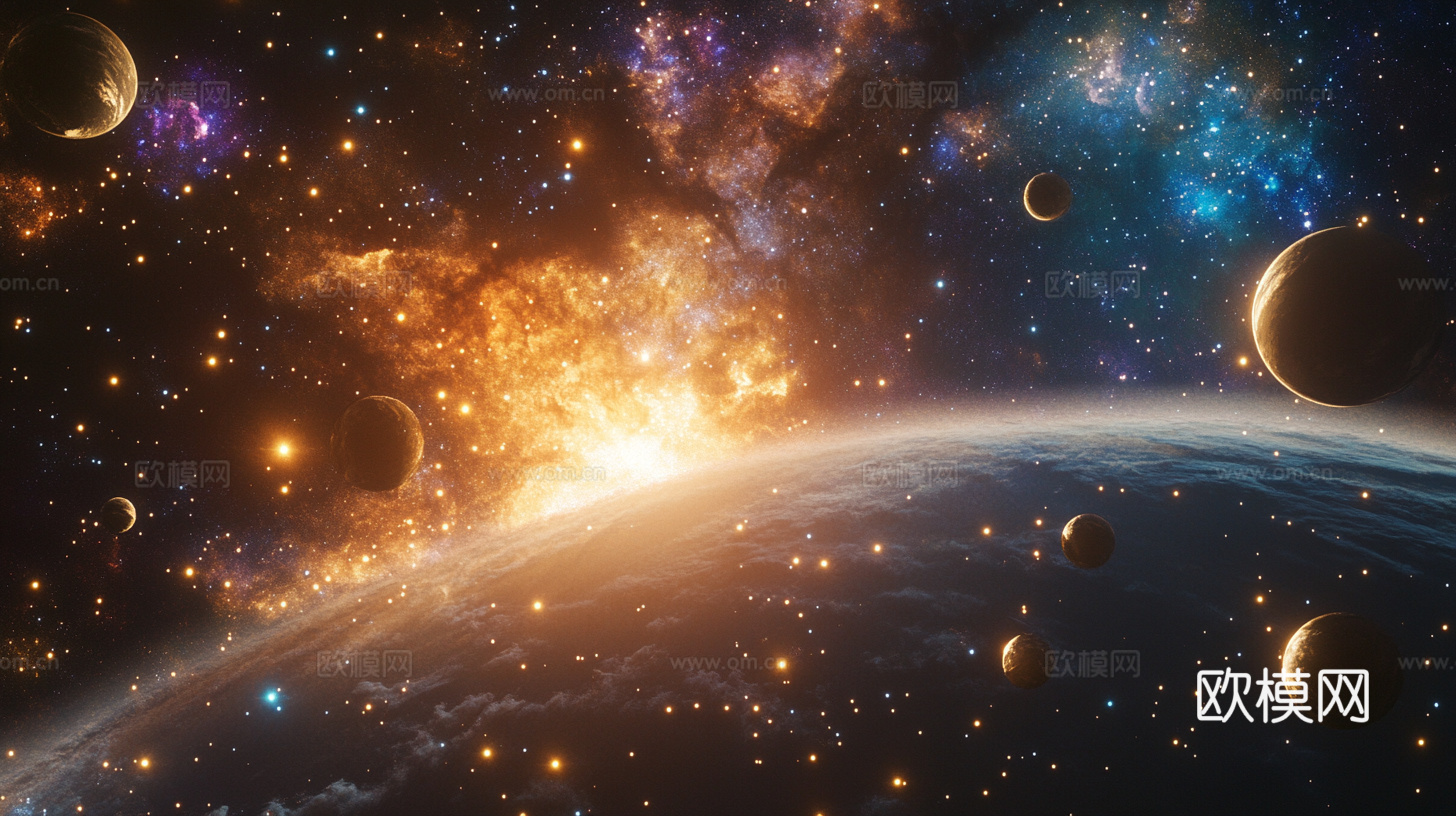 宇宙星空顶 银河系下载（渲染图3）