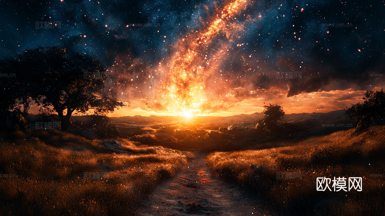 宇宙星空顶 银河系