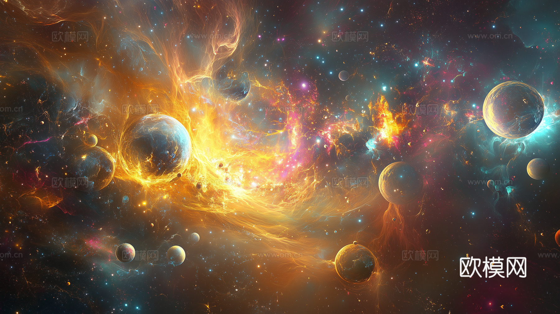 宇宙星空顶 银河系