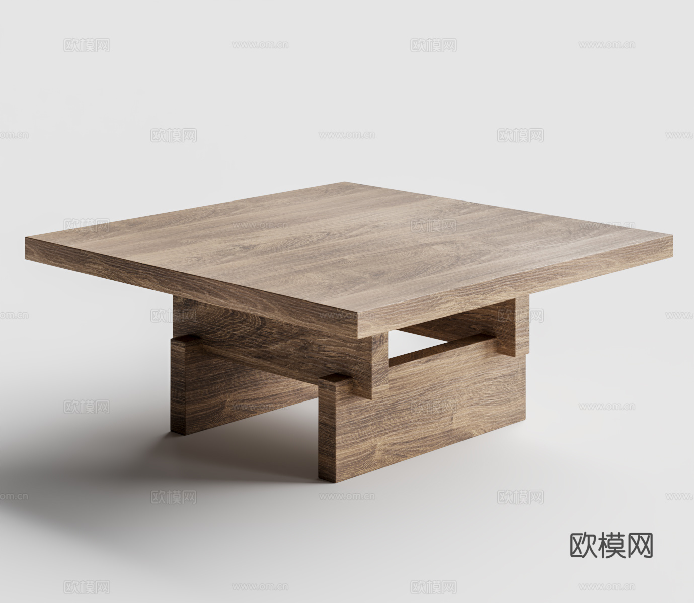 日式小茶桌 方形茶桌 小方桌3d模型