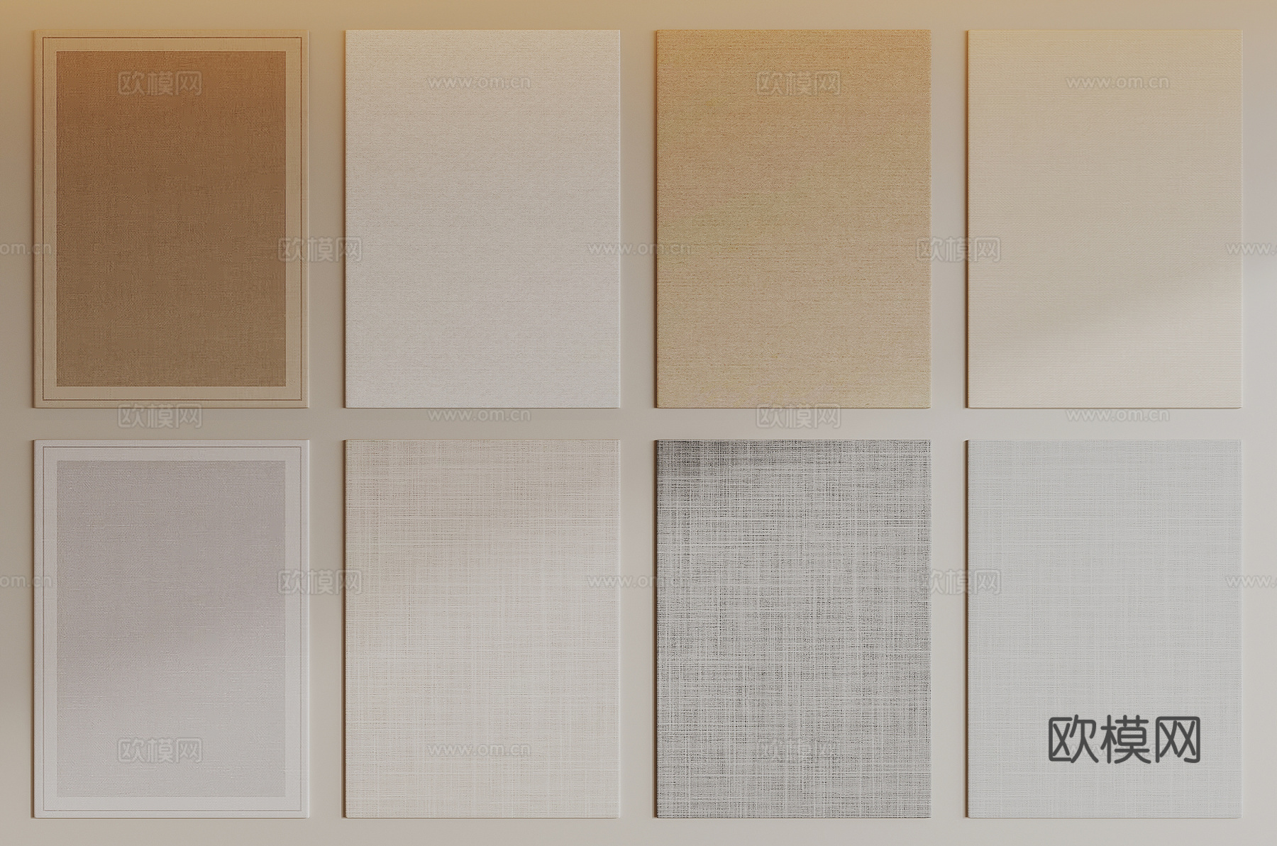 现代地毯su模型下载（渲染图1）