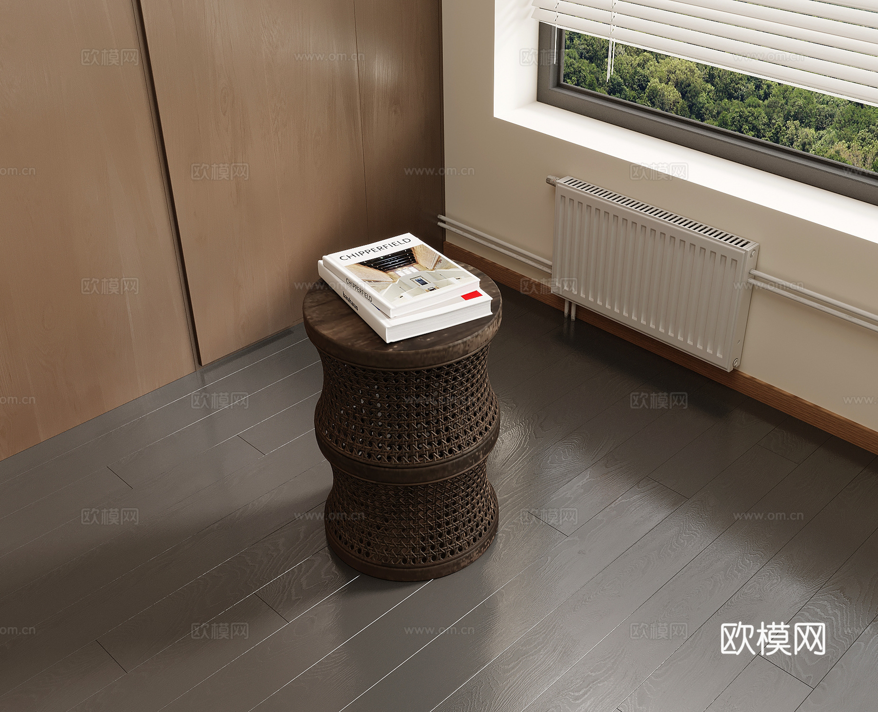 边几 中古风边几3d模型