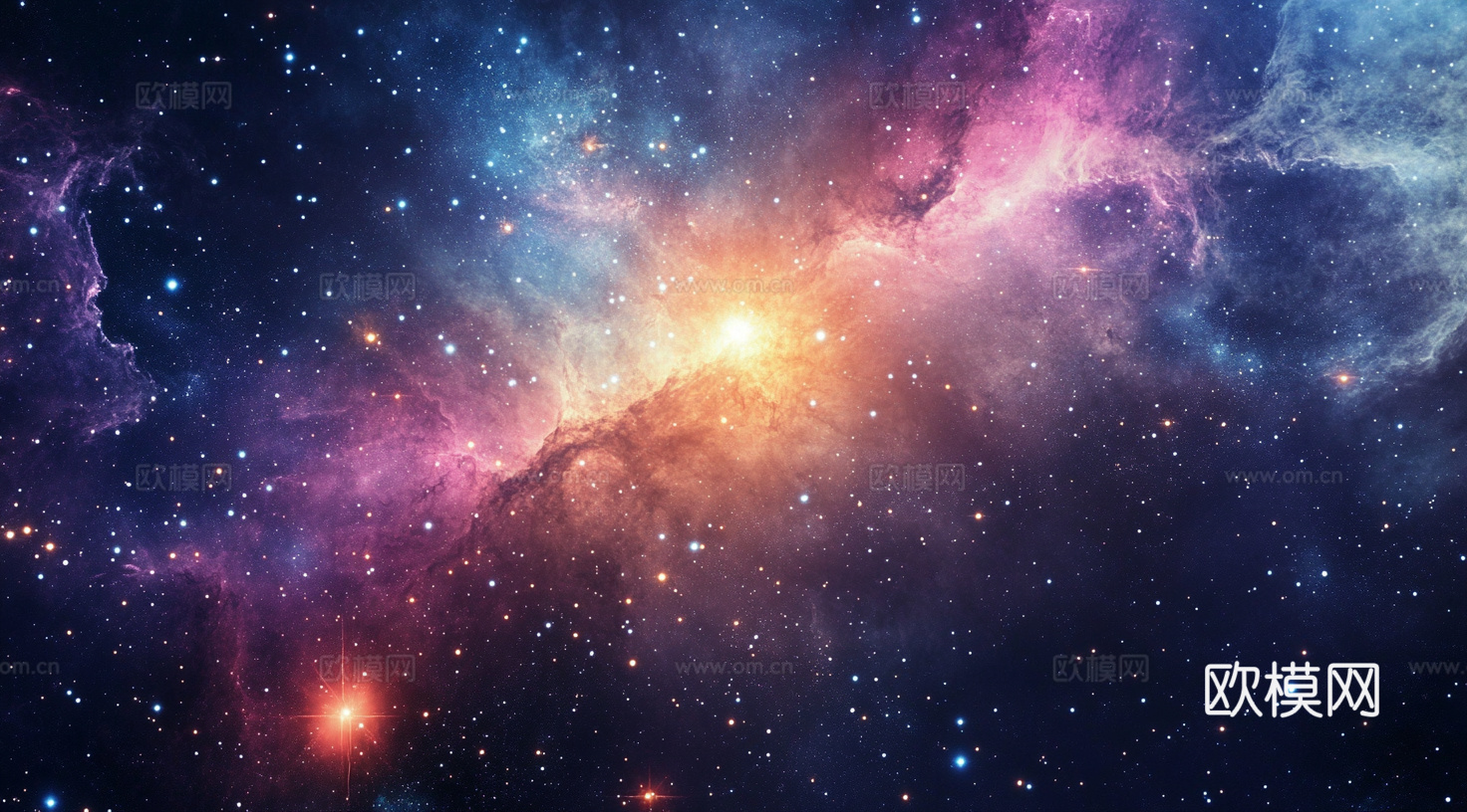 宇宙星空顶 银河系