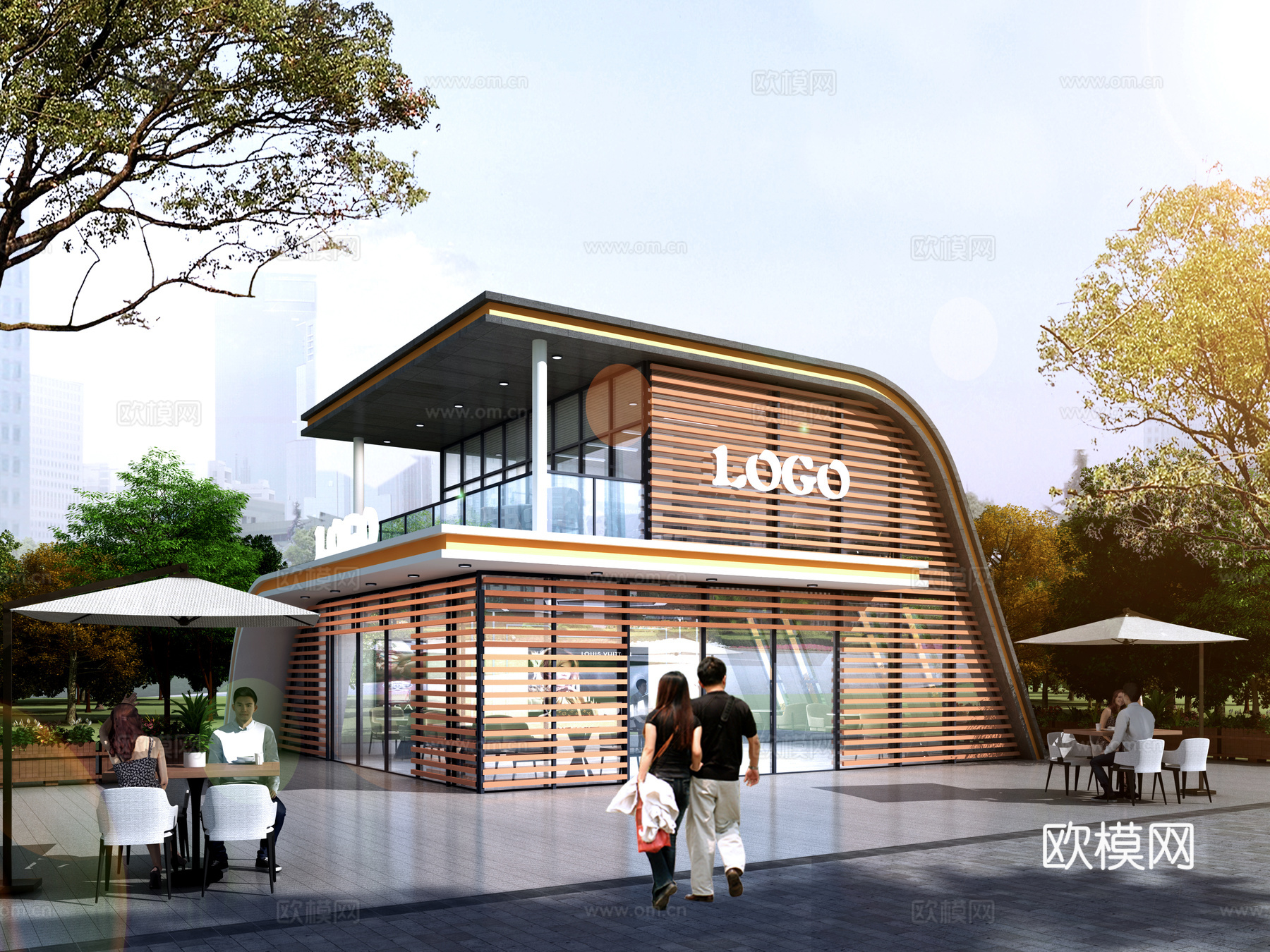 特色建筑 民宿 酒店 商业 场馆 集成房 集装箱改造 小公建su模型