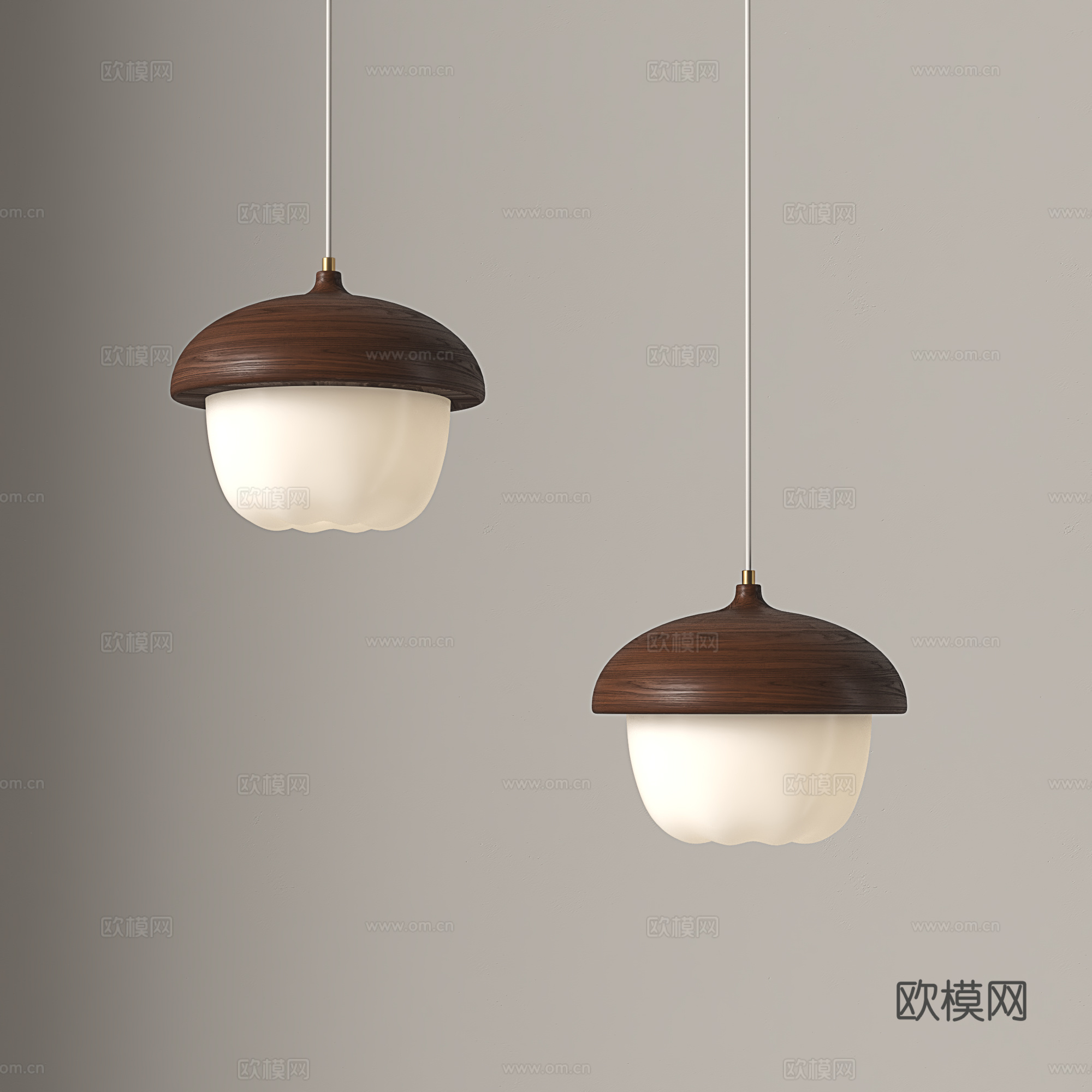 复古风小吊灯 中古风小吊灯 新中式小吊灯 北欧小吊灯3d模型