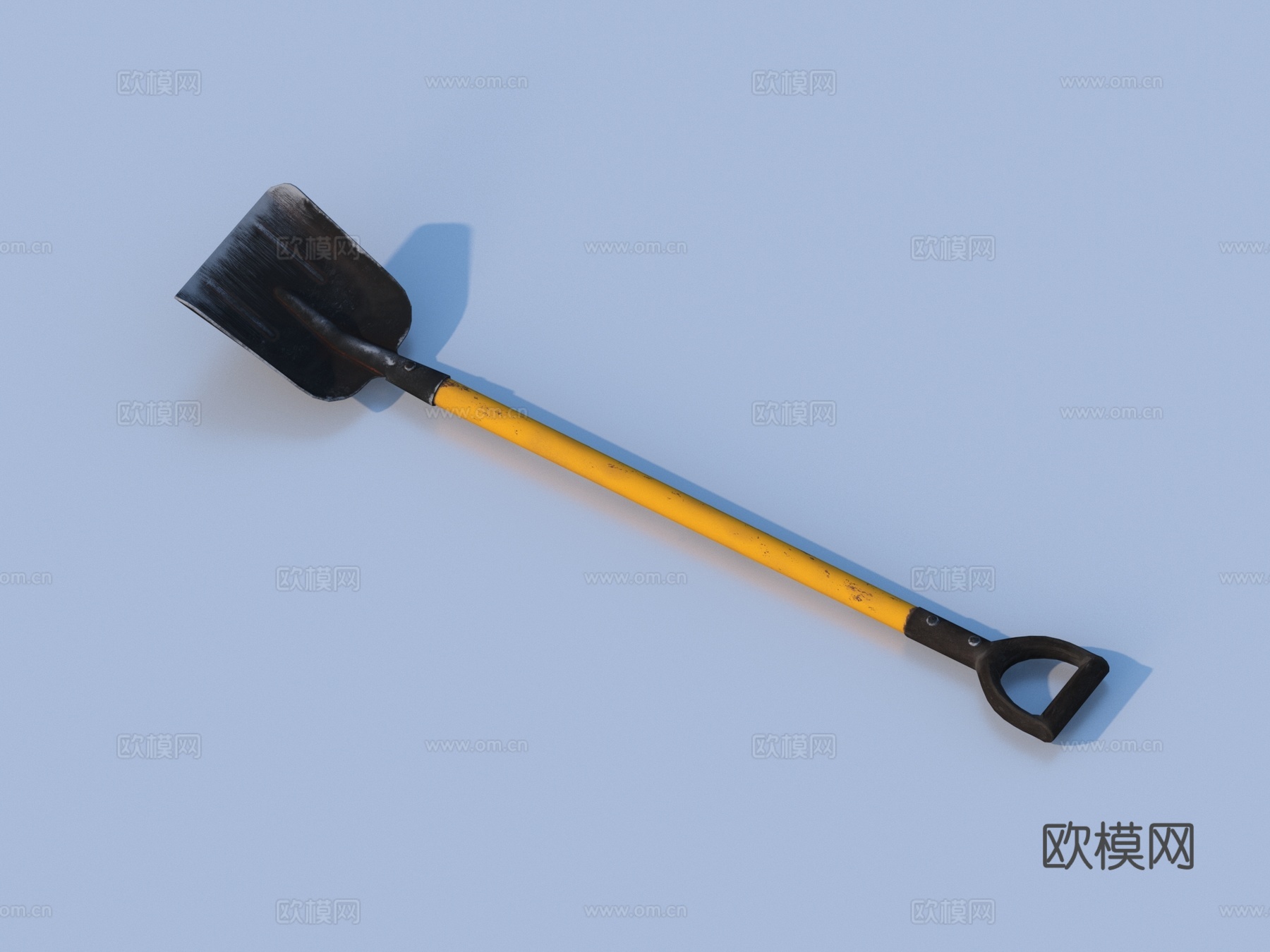 铁铲 铁锹 铲子 工具 农具3d模型