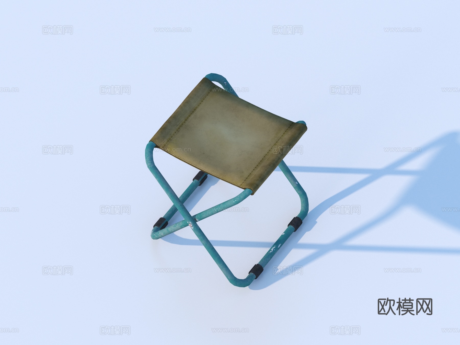 矮凳 坐凳 折叠马扎3d模型