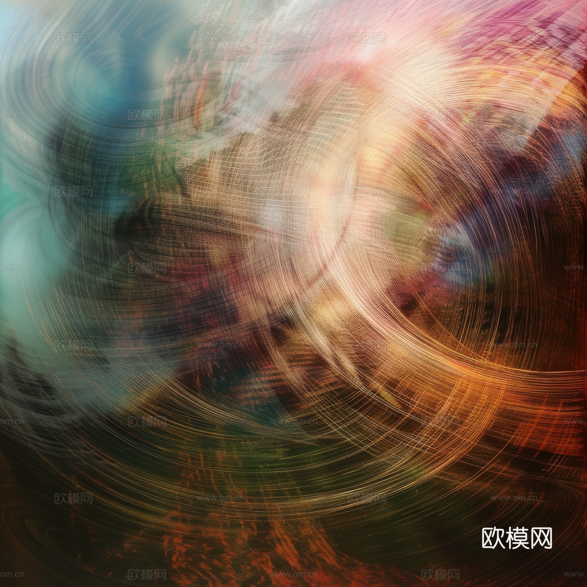高清新款抽象装饰挂画