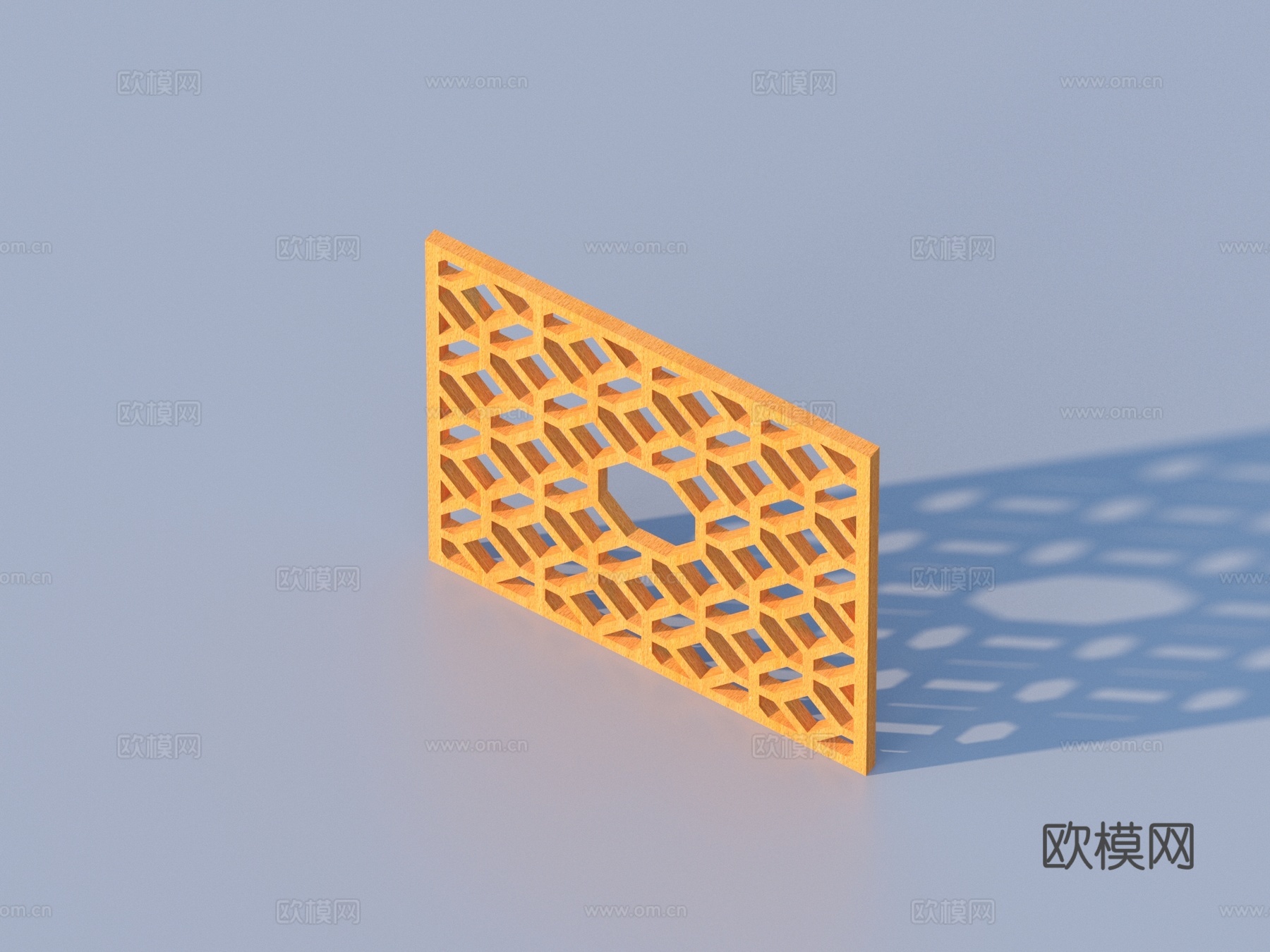 镂花窗 花格窗 镂空窗 浮雕 木雕3d模型