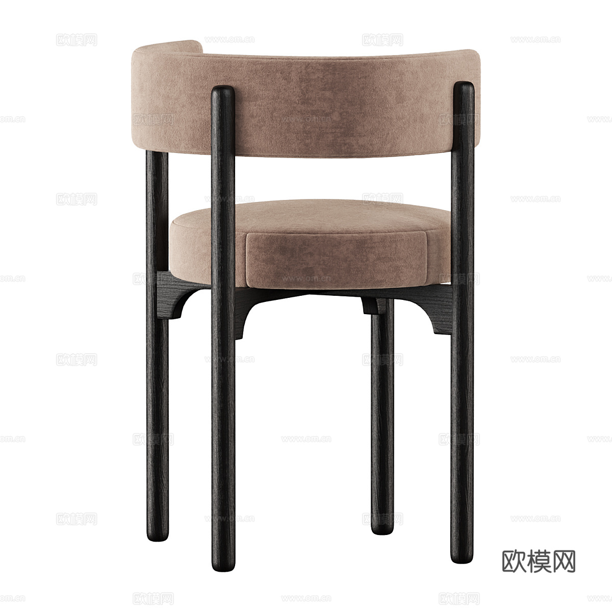 现代意式 Heron 餐椅3d模型