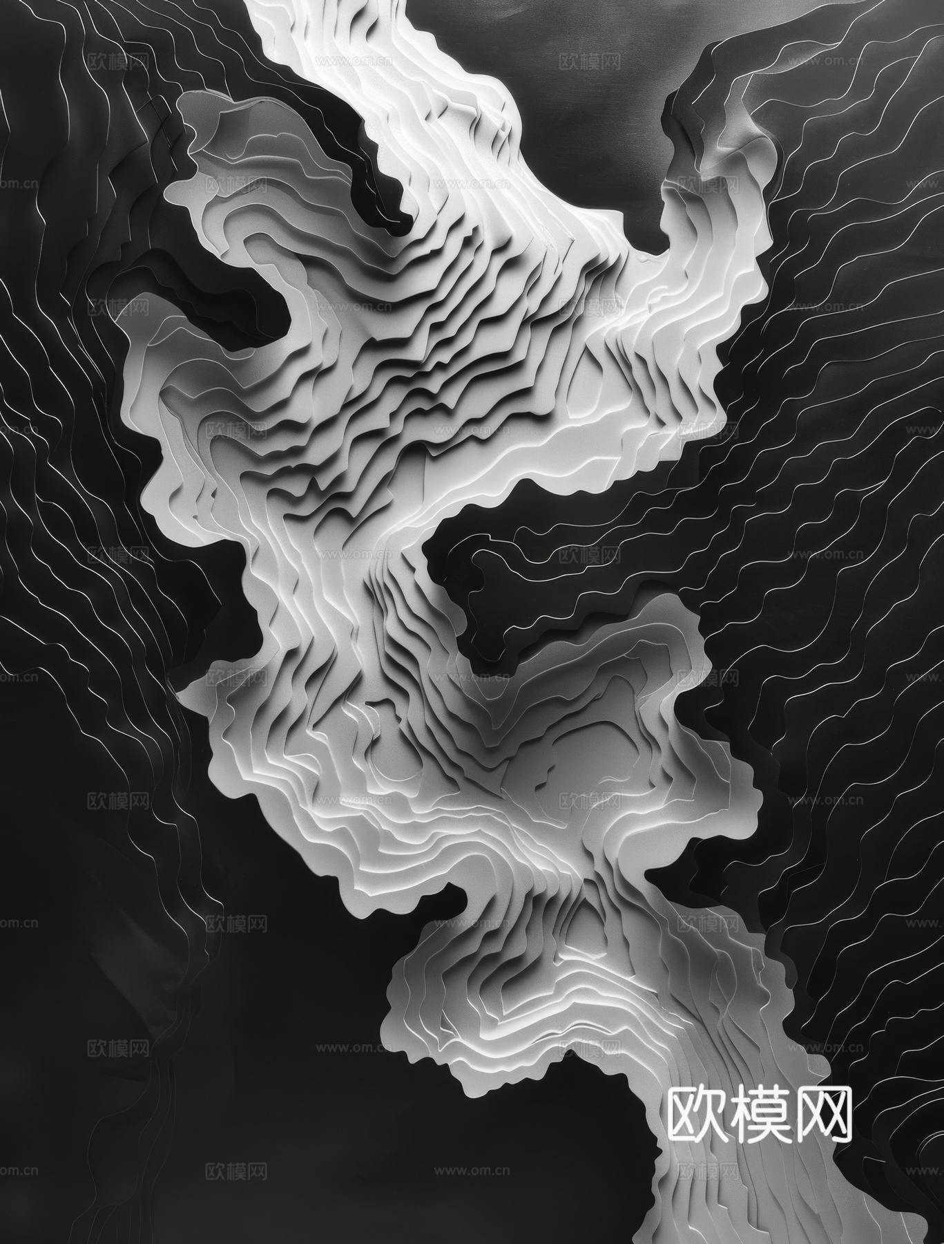 高清新款抽象装饰挂画