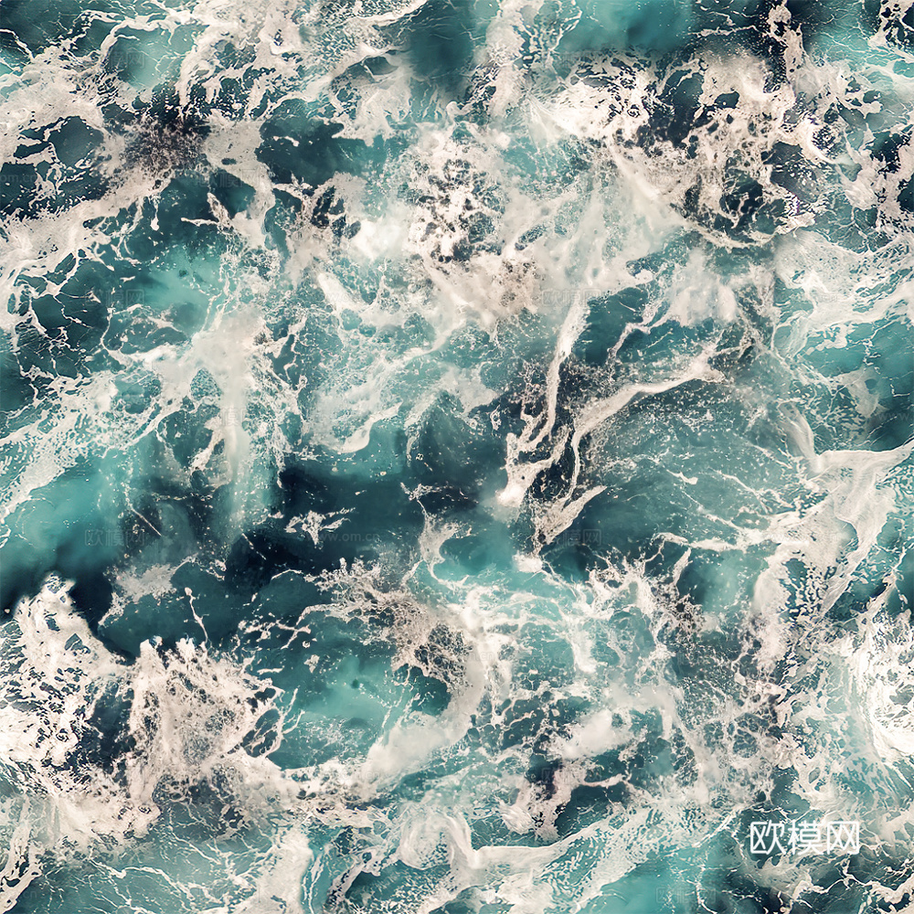 水纹无缝贴图 海浪