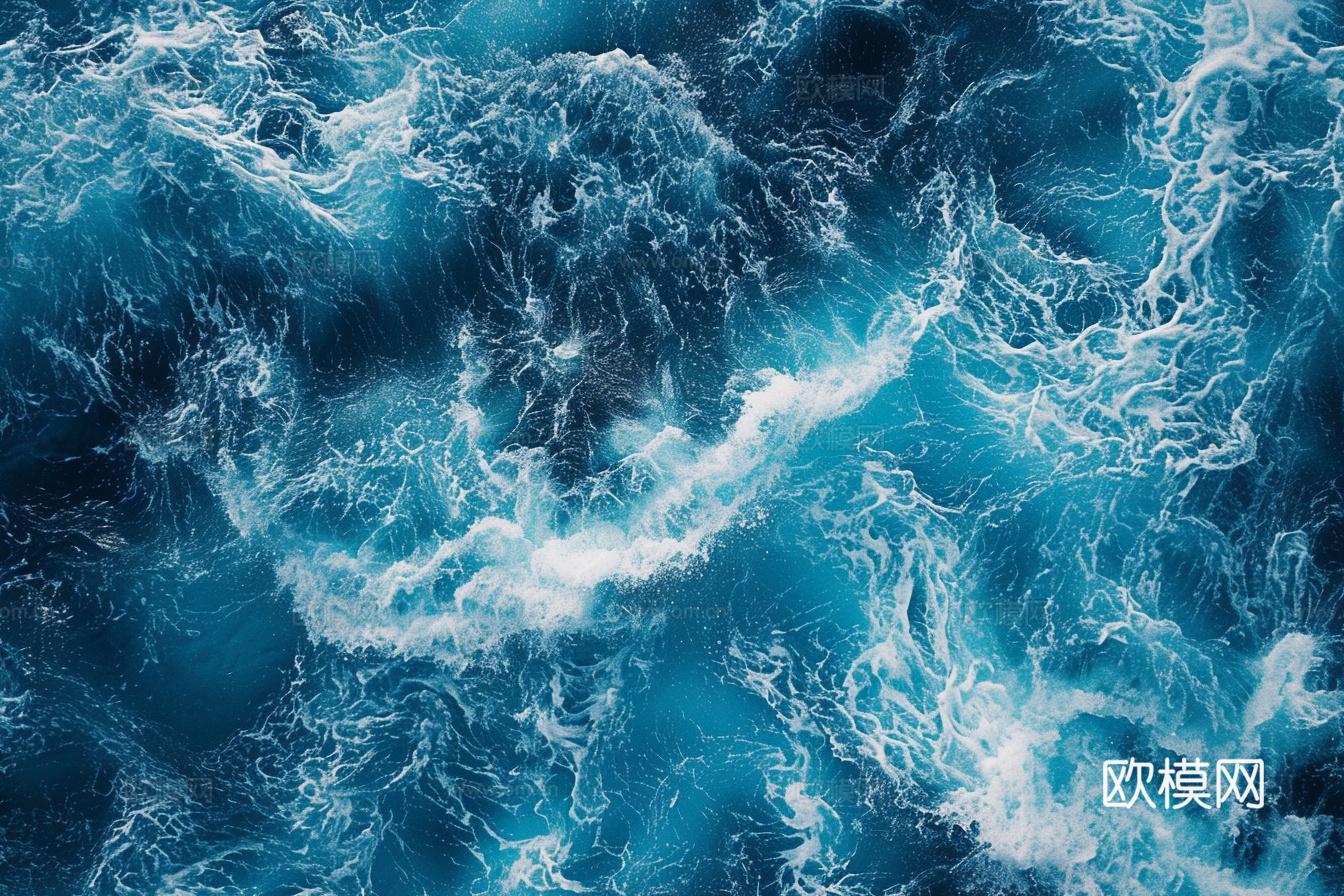 水纹无缝贴图 海洋 海水