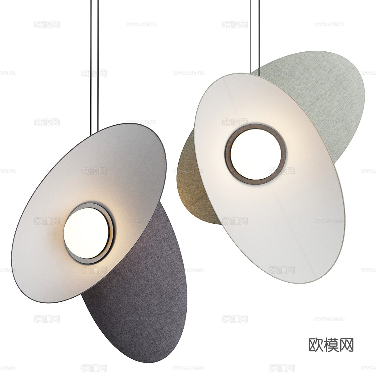 现代意式 Maytoni Evolution 吊灯3d模型