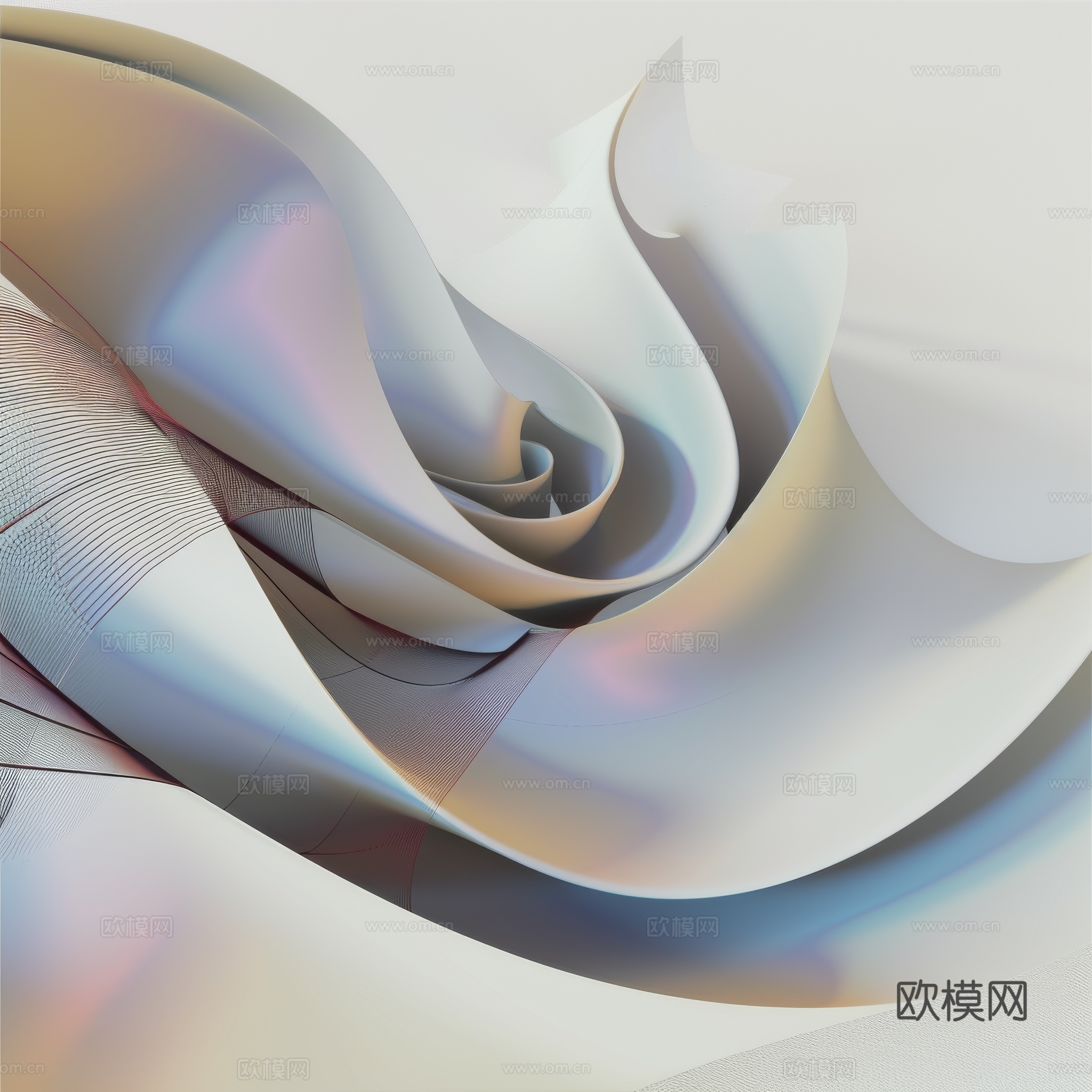 高清新款抽象装饰挂画