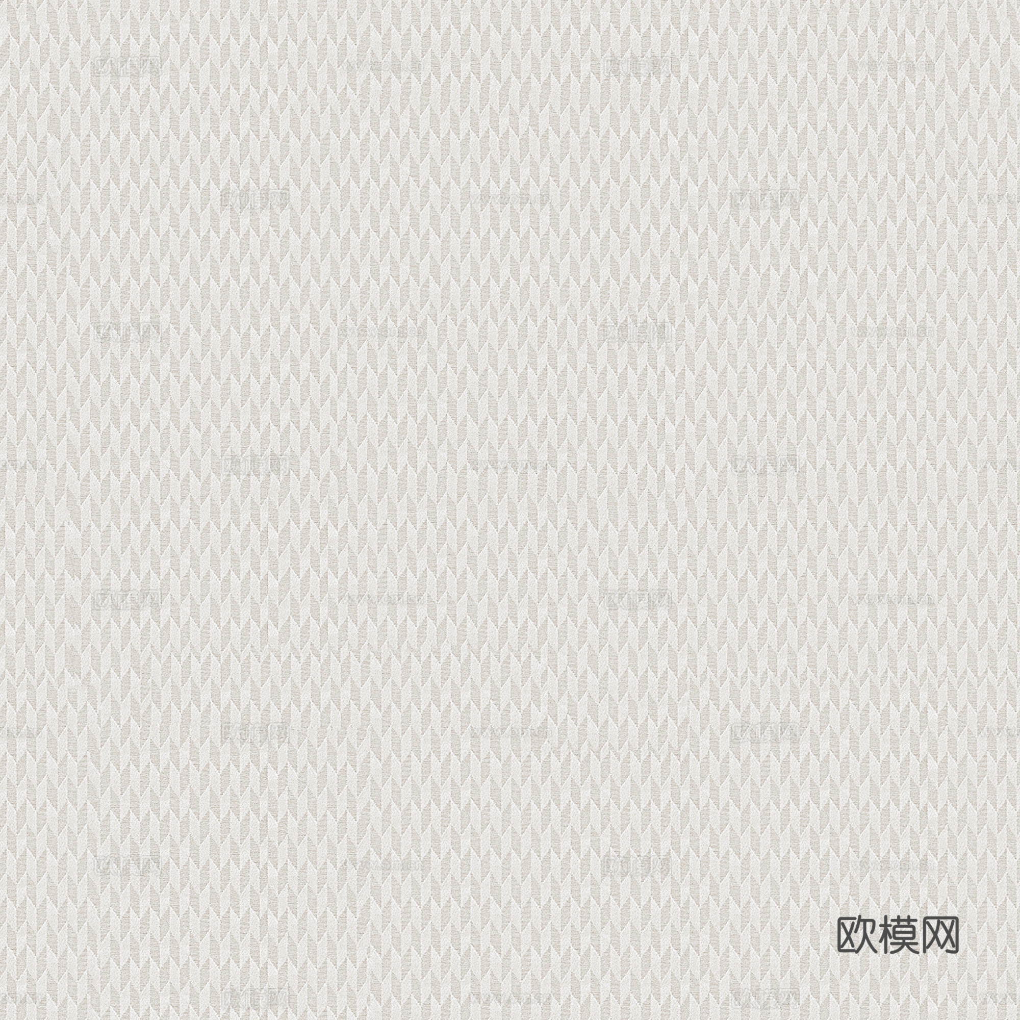 无缝奶油白几何格子壁纸