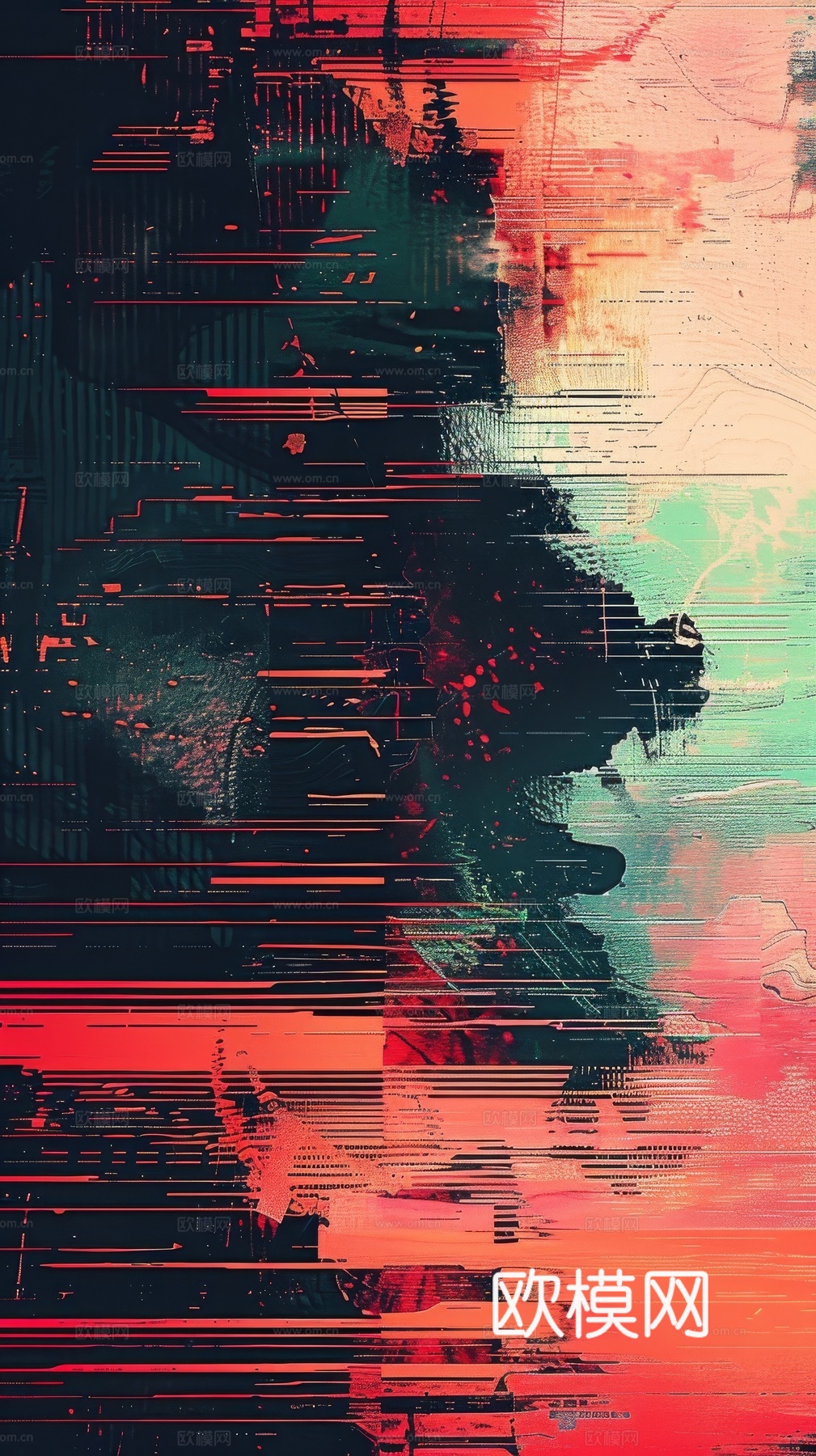 高清新款抽象装饰挂画