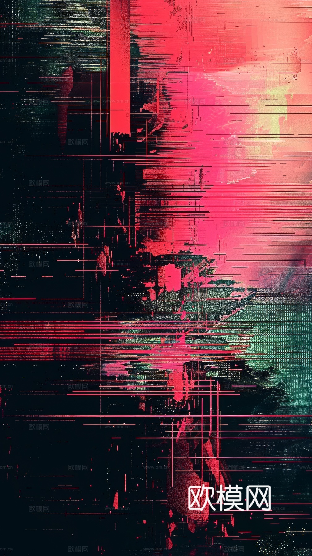 高清新款抽象装饰挂画