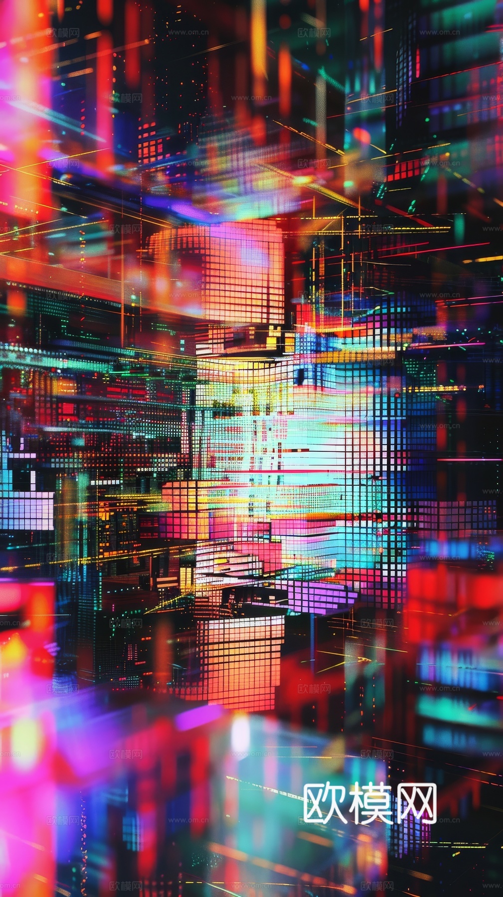 高清新款抽象装饰挂画