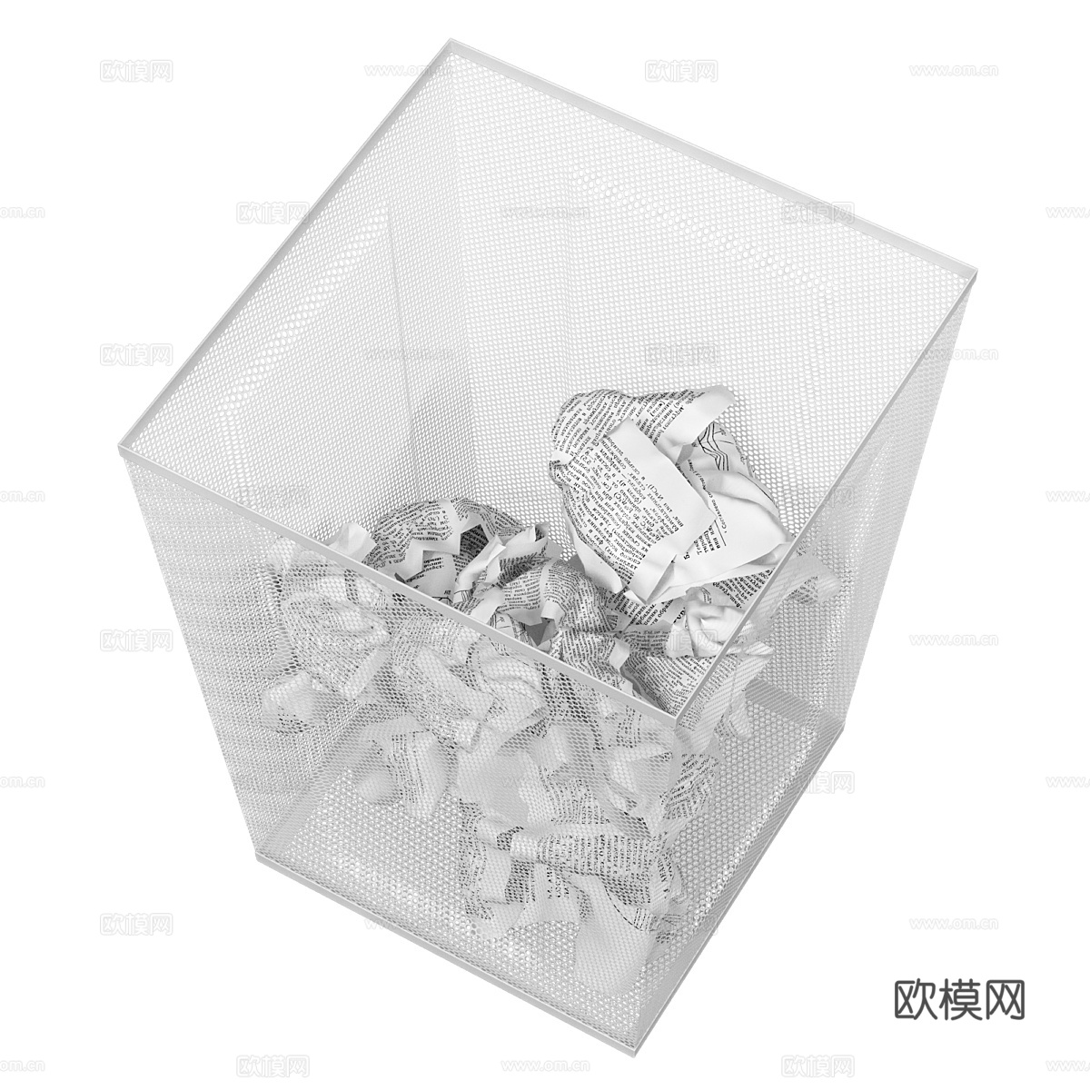 现代办公文具 办公用品3d模型