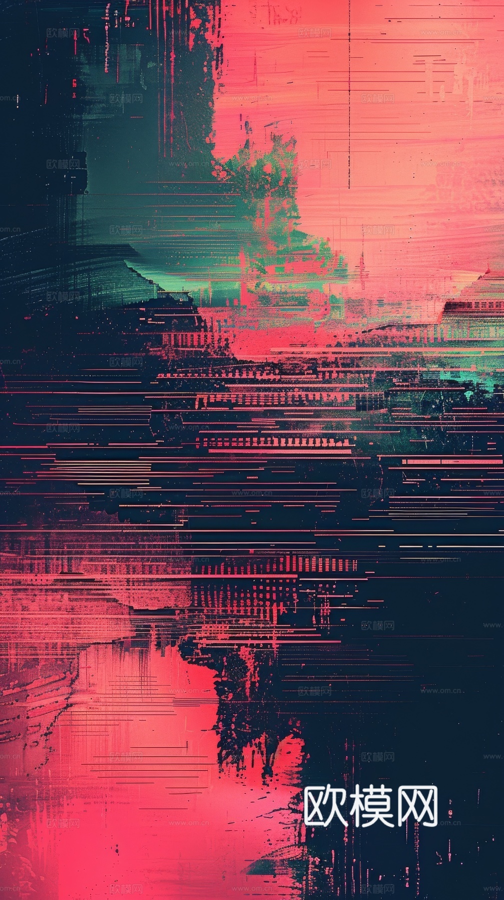 高清新款抽象装饰挂画