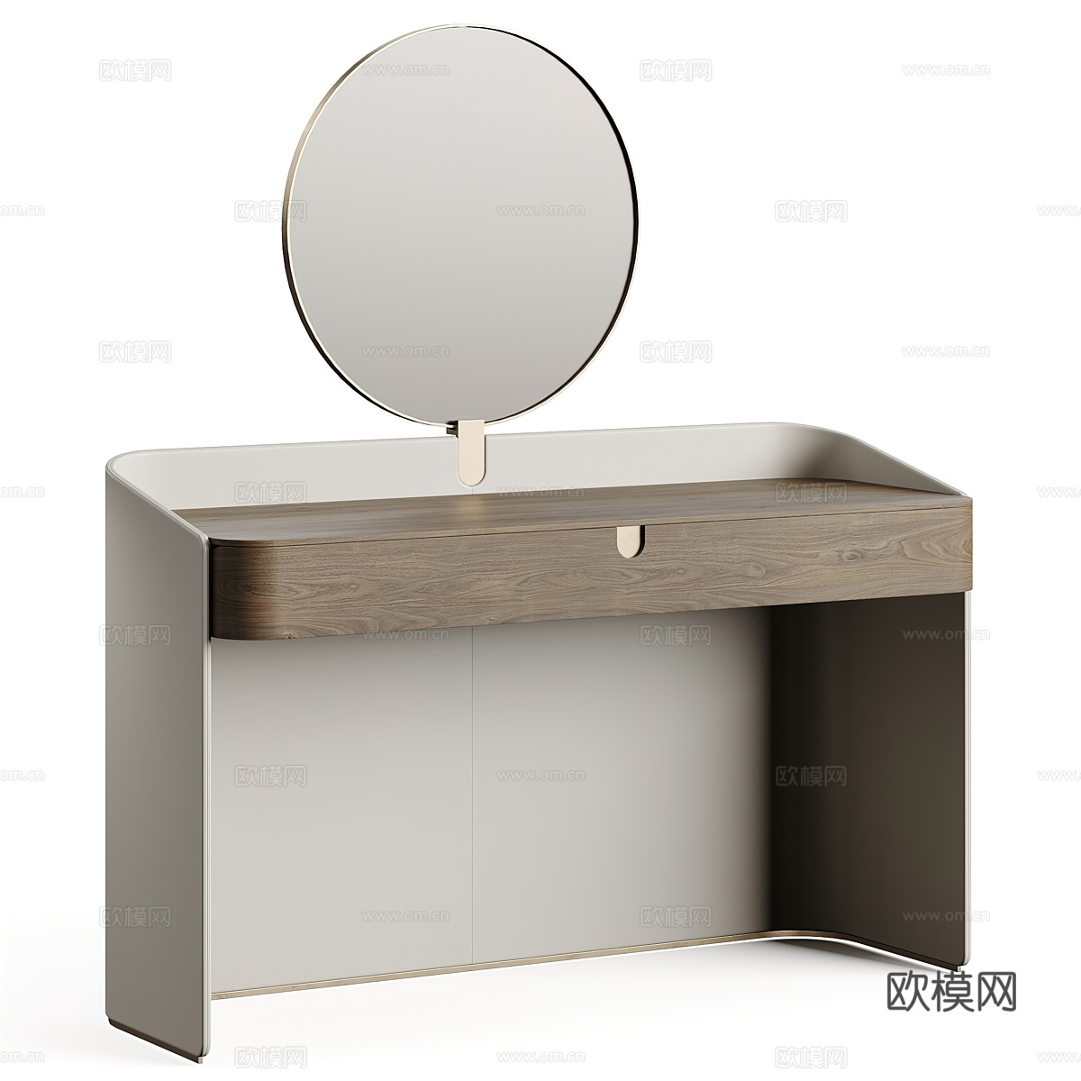 新中式梳妆台3d模型
