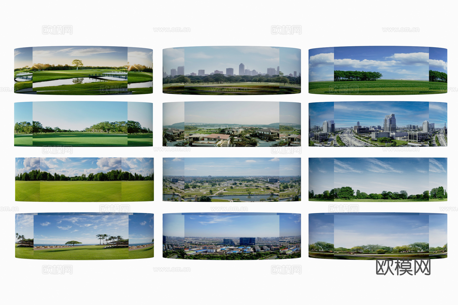 外景景观3d模型