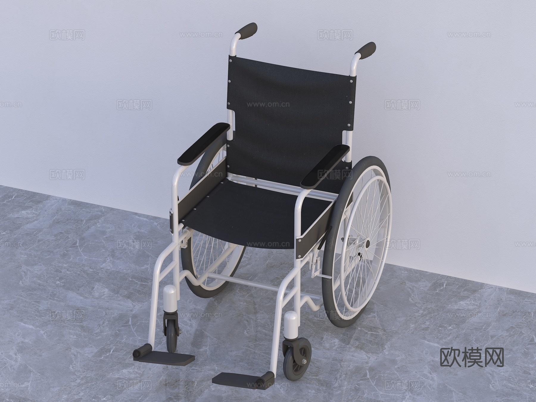 轮椅免费3d模型