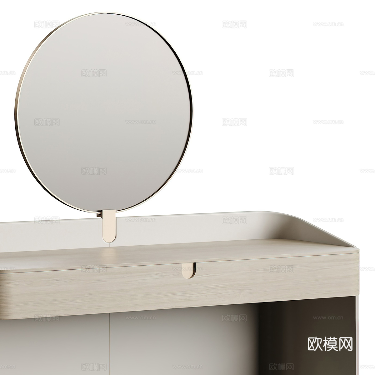新中式梳妆台3d模型