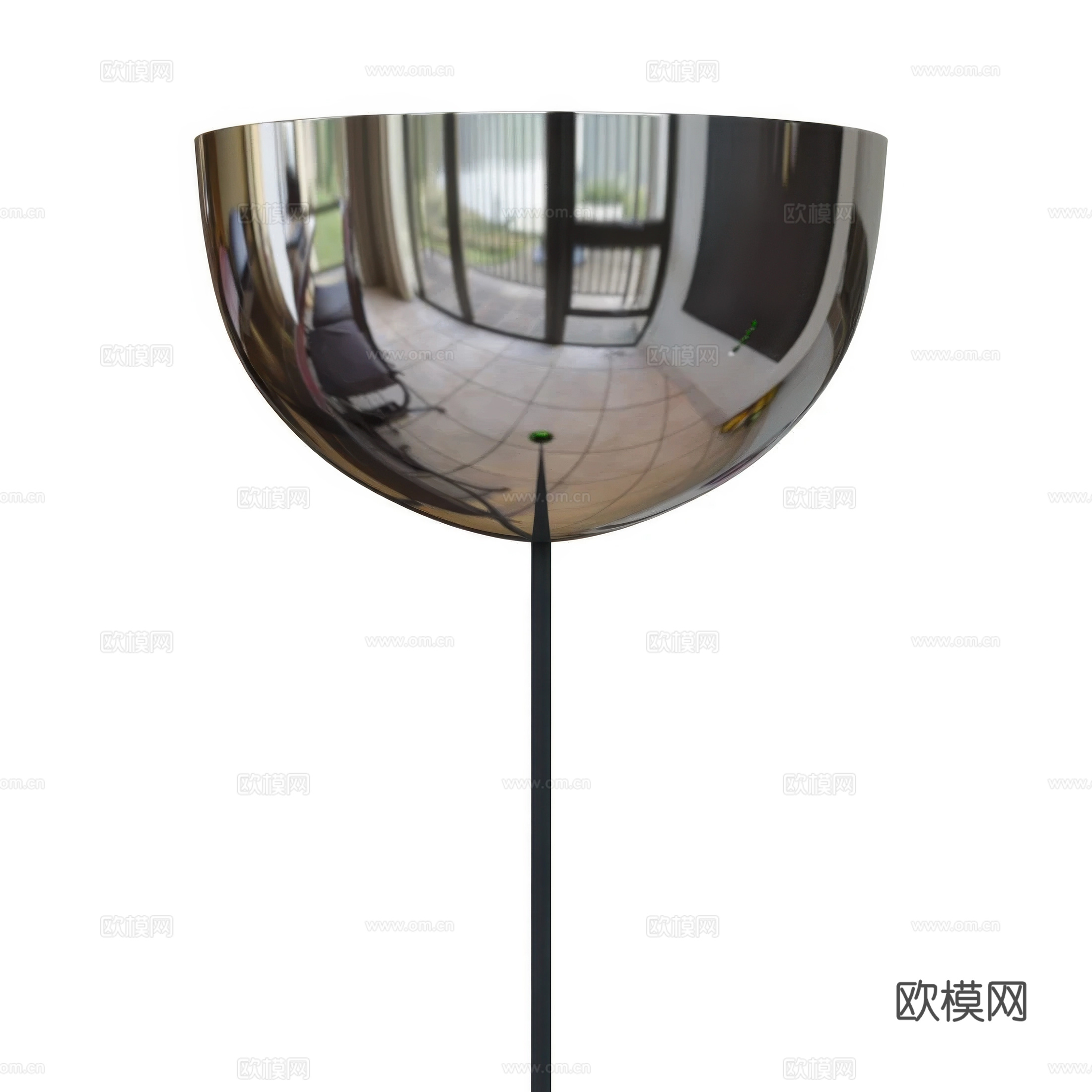 现代极简装饰小吊灯3d模型