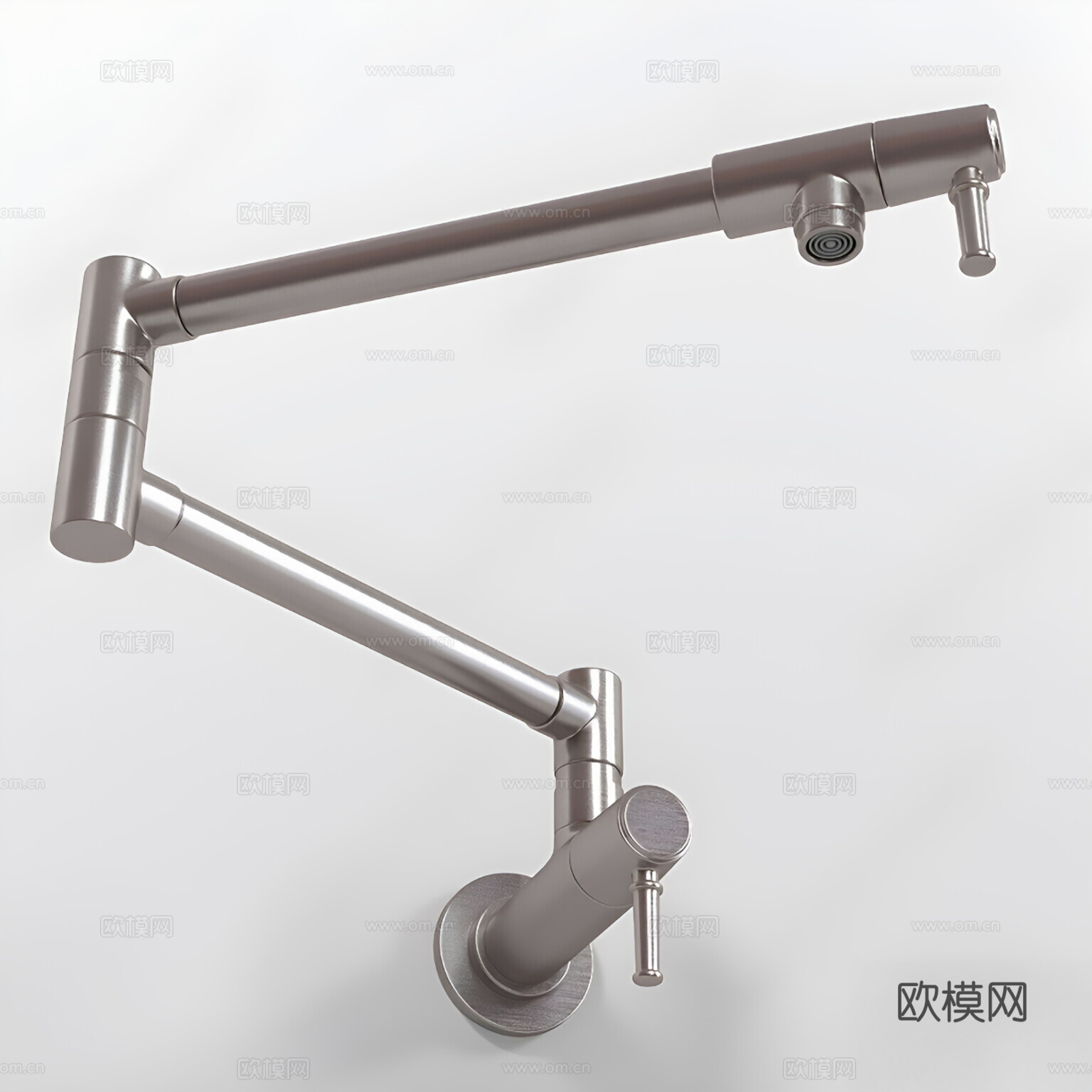 现代水龙头 抽拉式水龙头3d模型