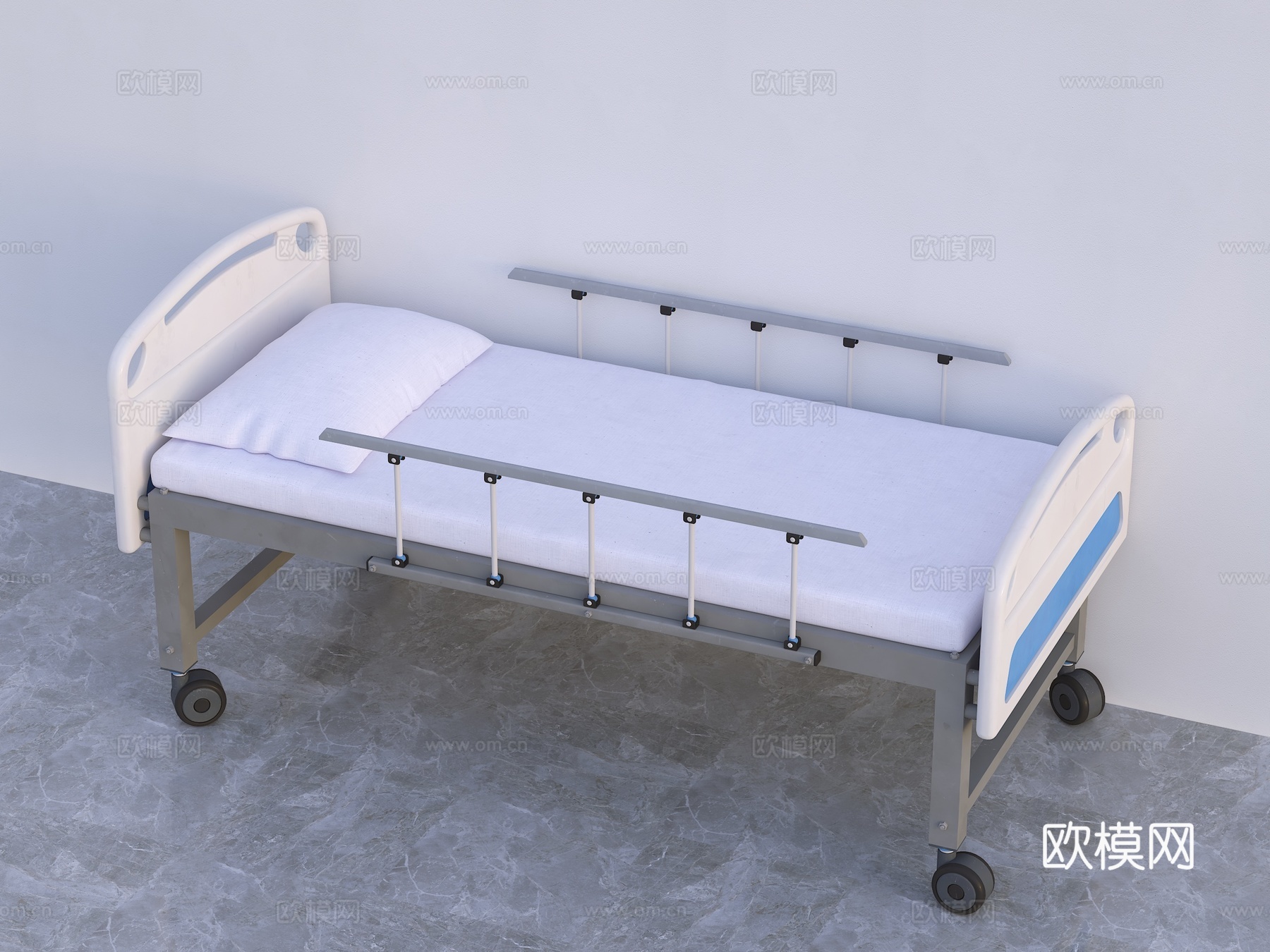病床免费3d模型