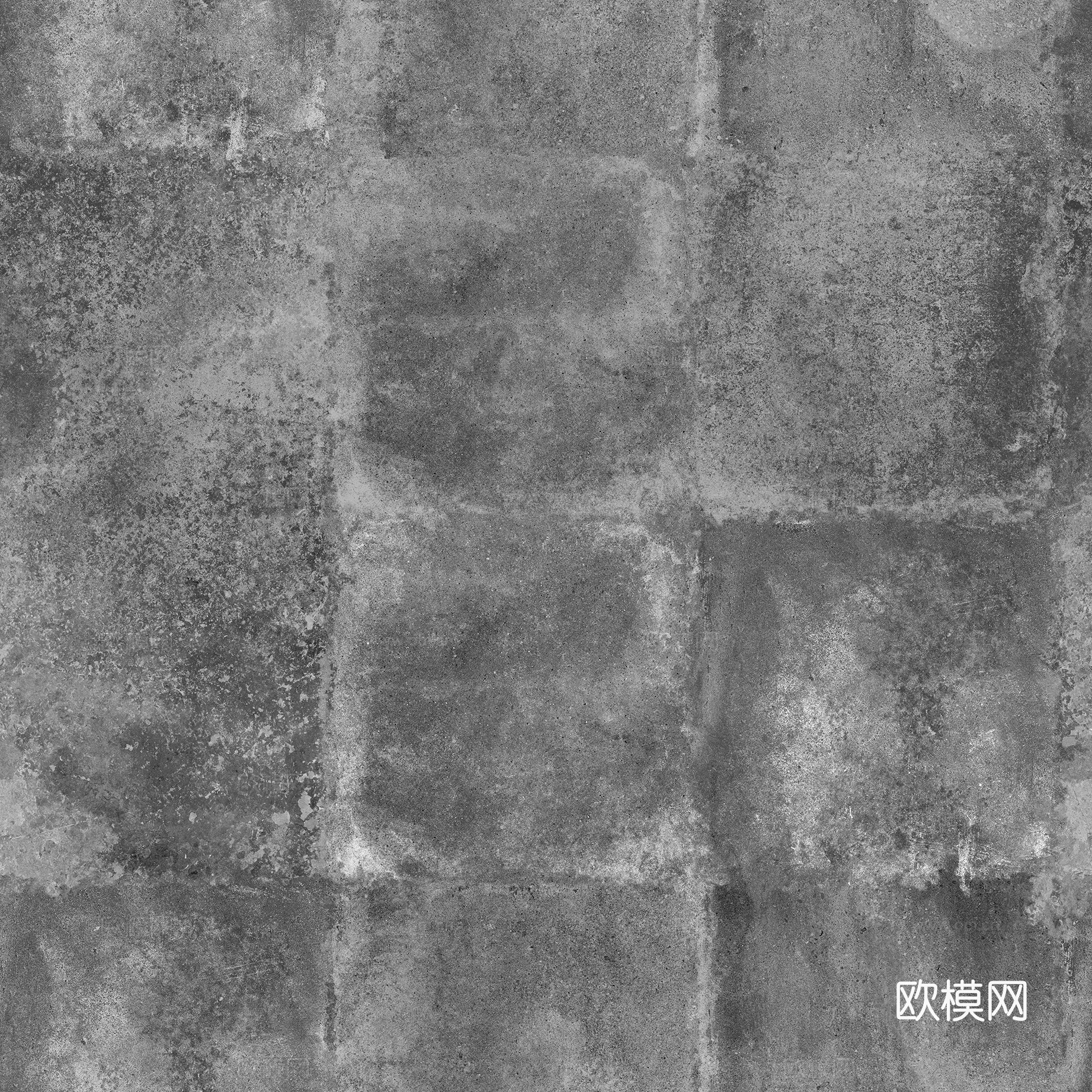 水泥砖墙 墙砖无缝贴图