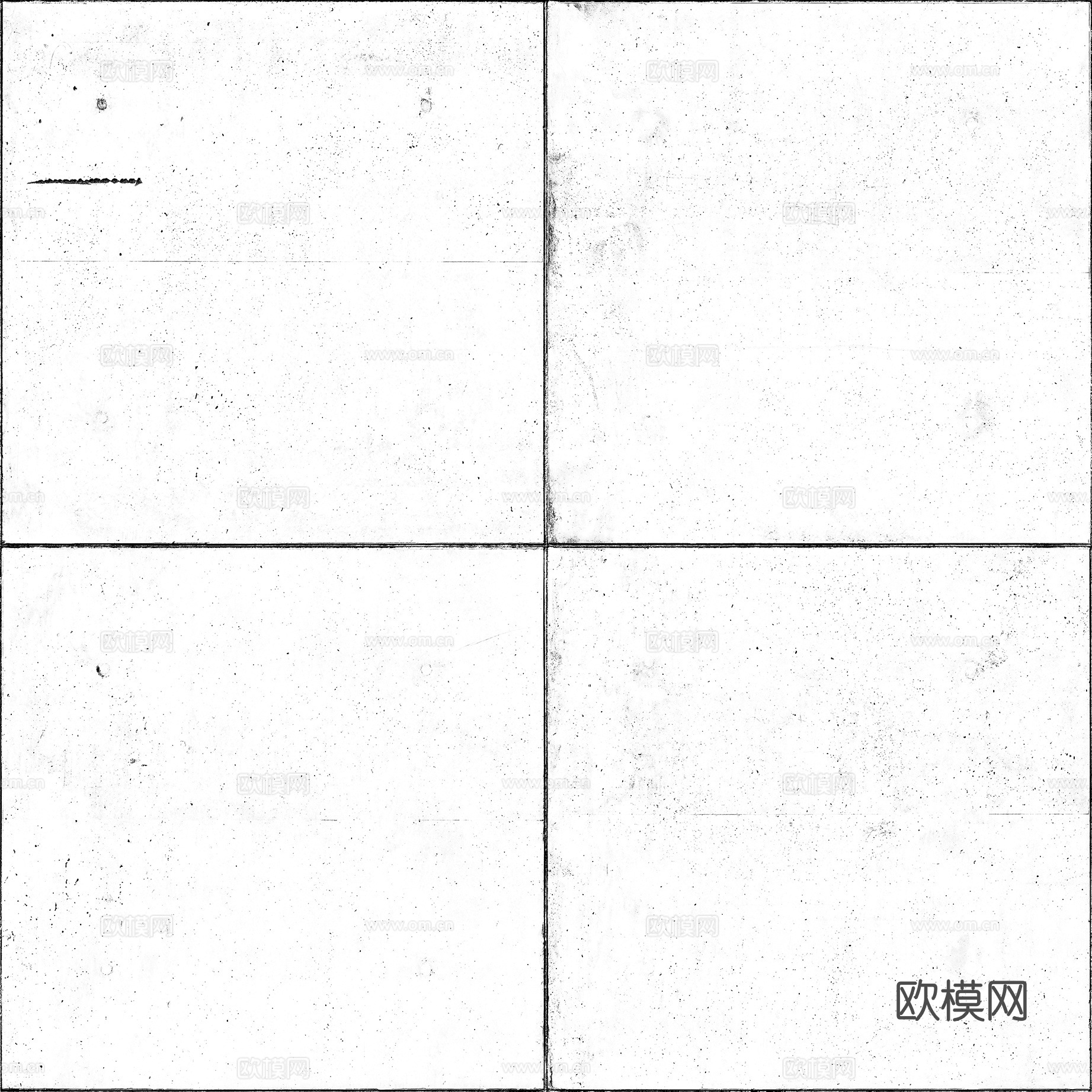 水泥砖墙 墙砖无缝贴图