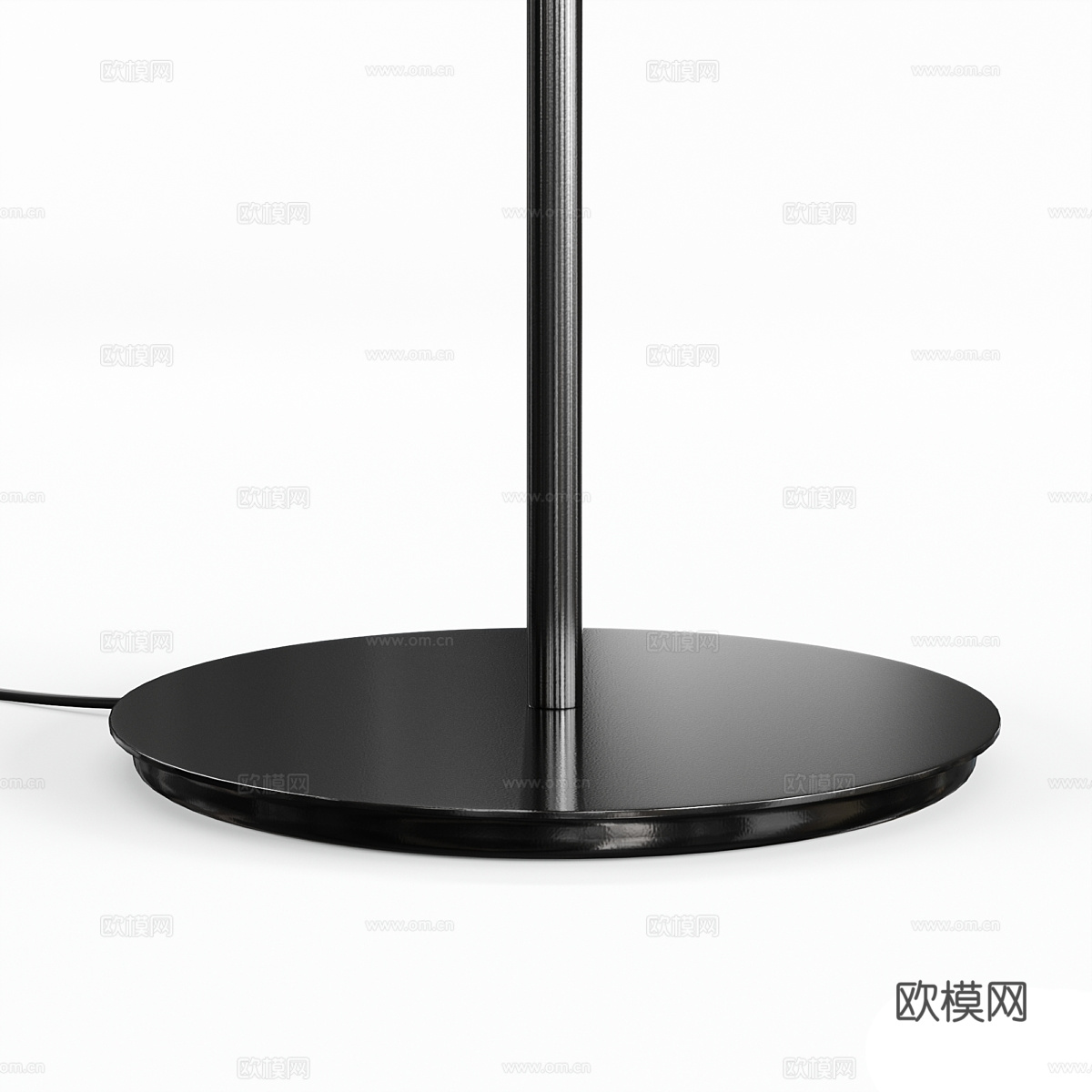 现代意式极简落地灯3d模型