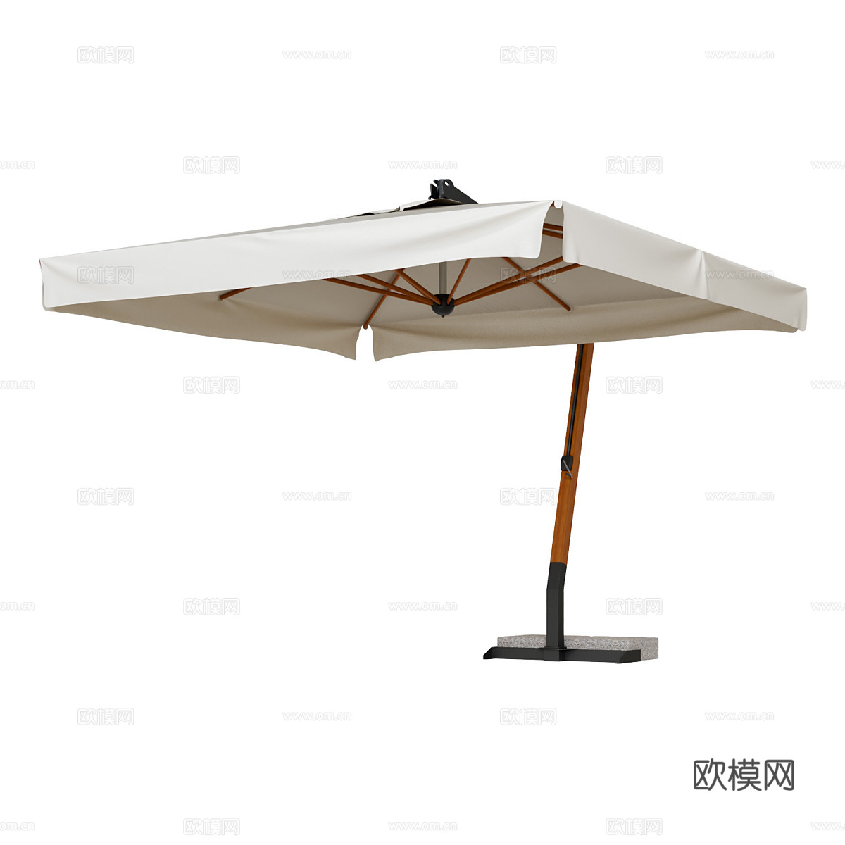 遮阳伞3d模型