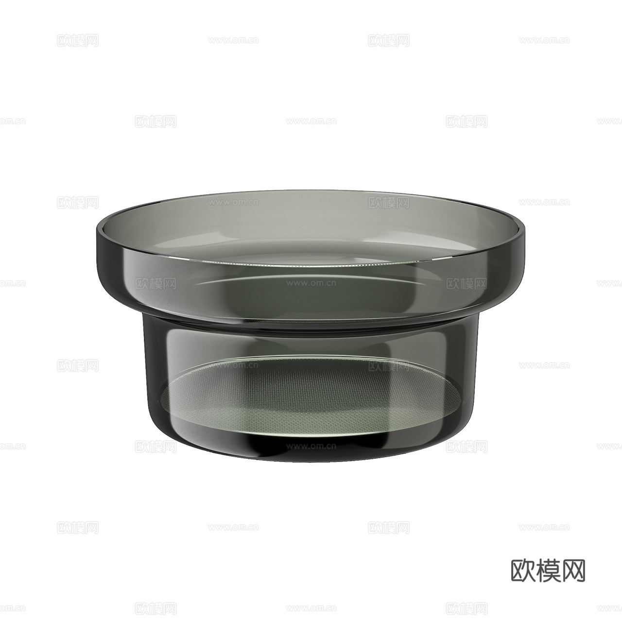 Kosta Boda 极简碗 玻璃碗 装饰品 餐具 亚克力碗3d模型