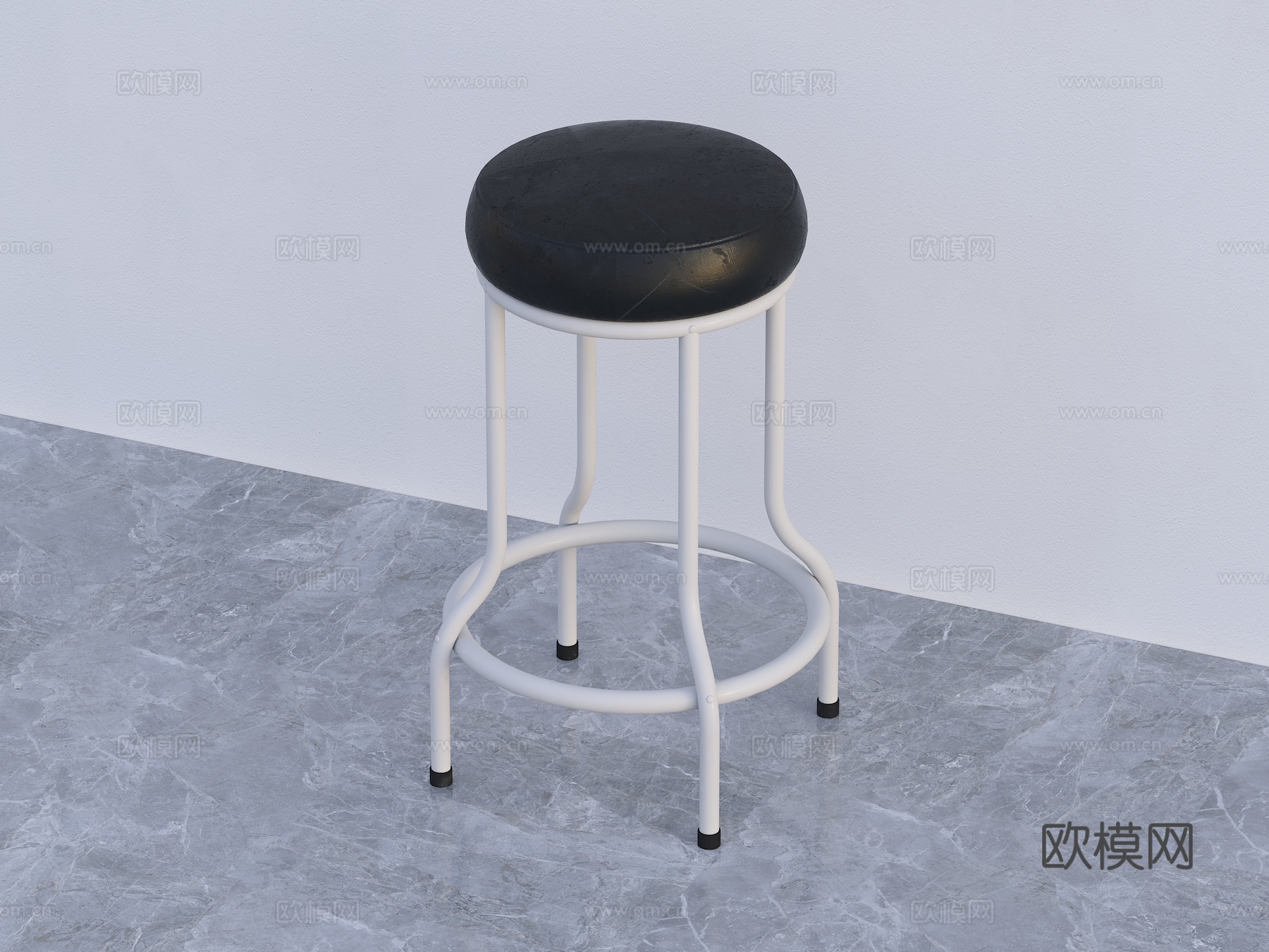 圆凳 凳子 吧凳免费3d模型