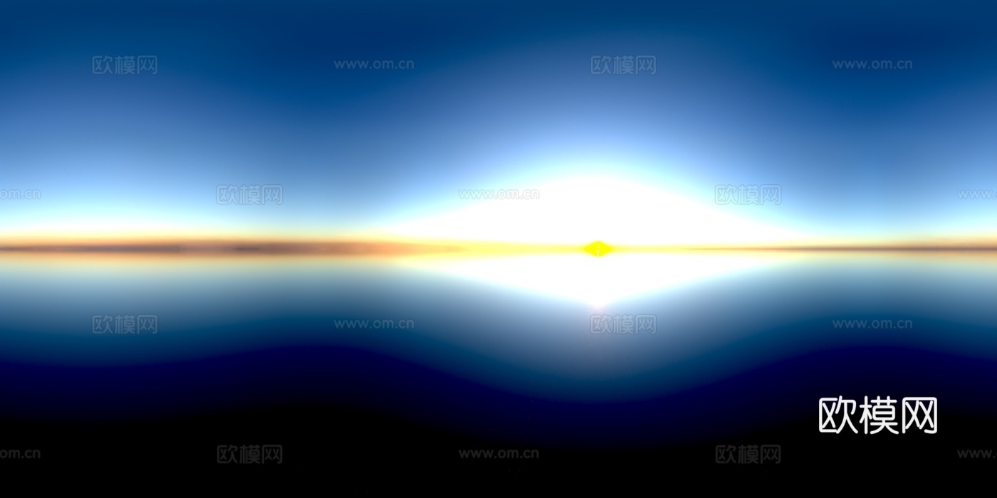 超高清黄昏天空HDR贴图，超柔和无脑用