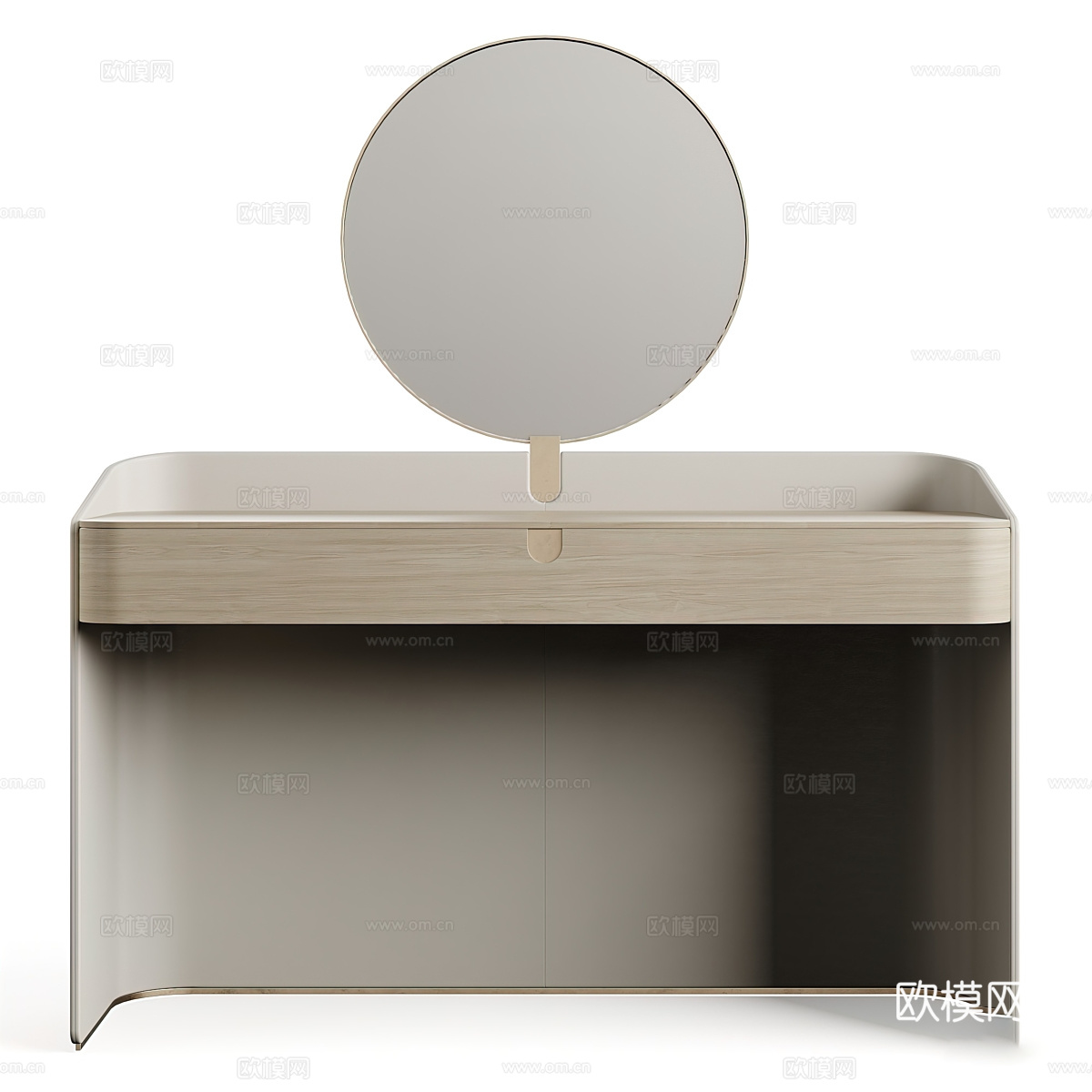新中式梳妆台3d模型