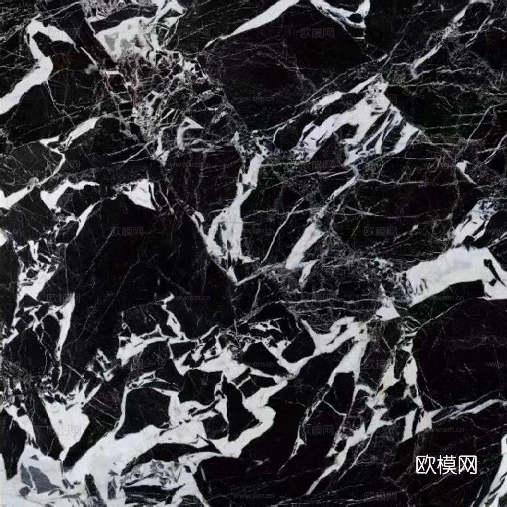黑白大理石