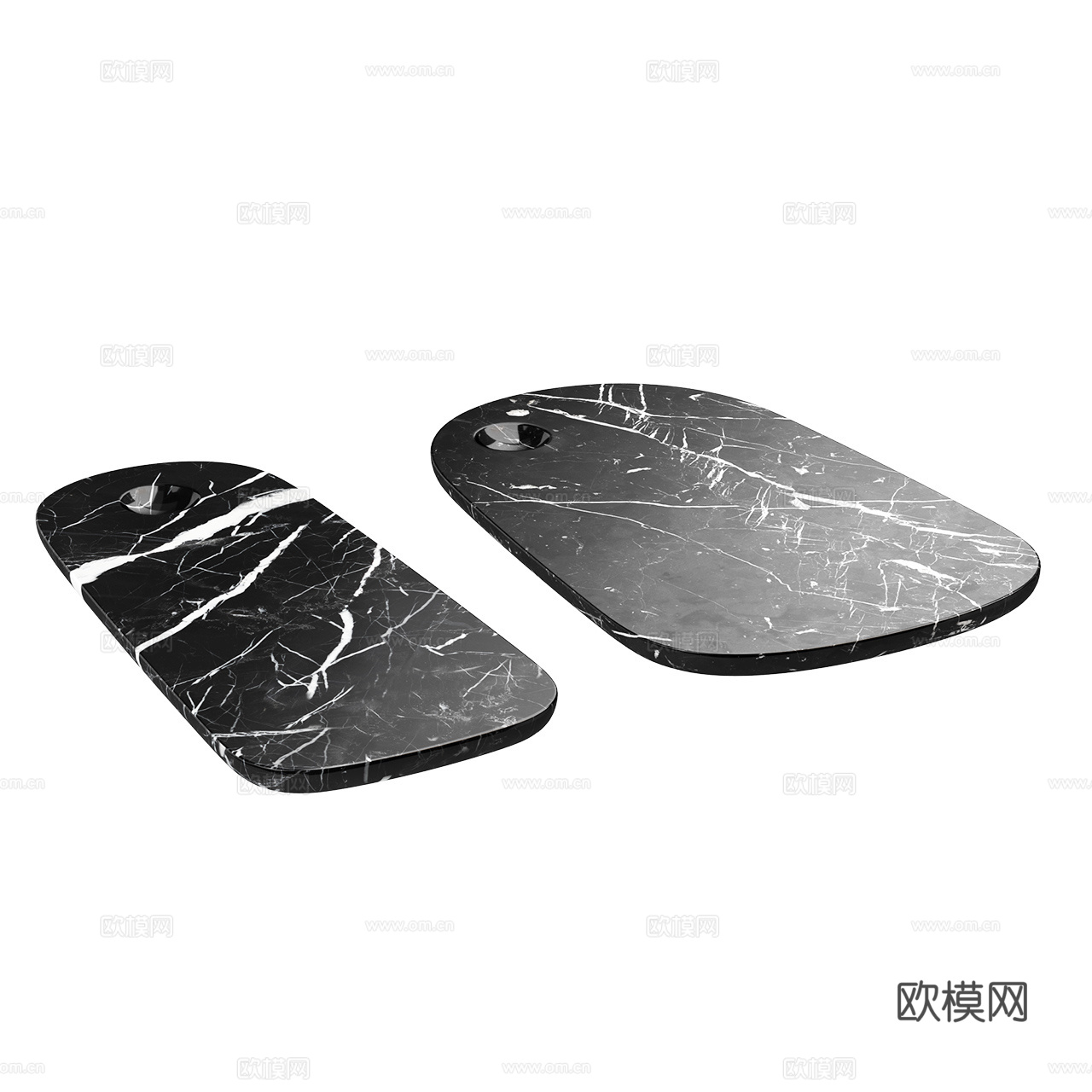Normann 极简砧板 大理石砧板 奢石砧板 砧板 厨具3d模型