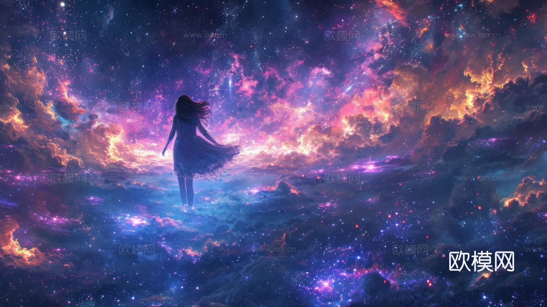儿童房卡通壁纸壁画
